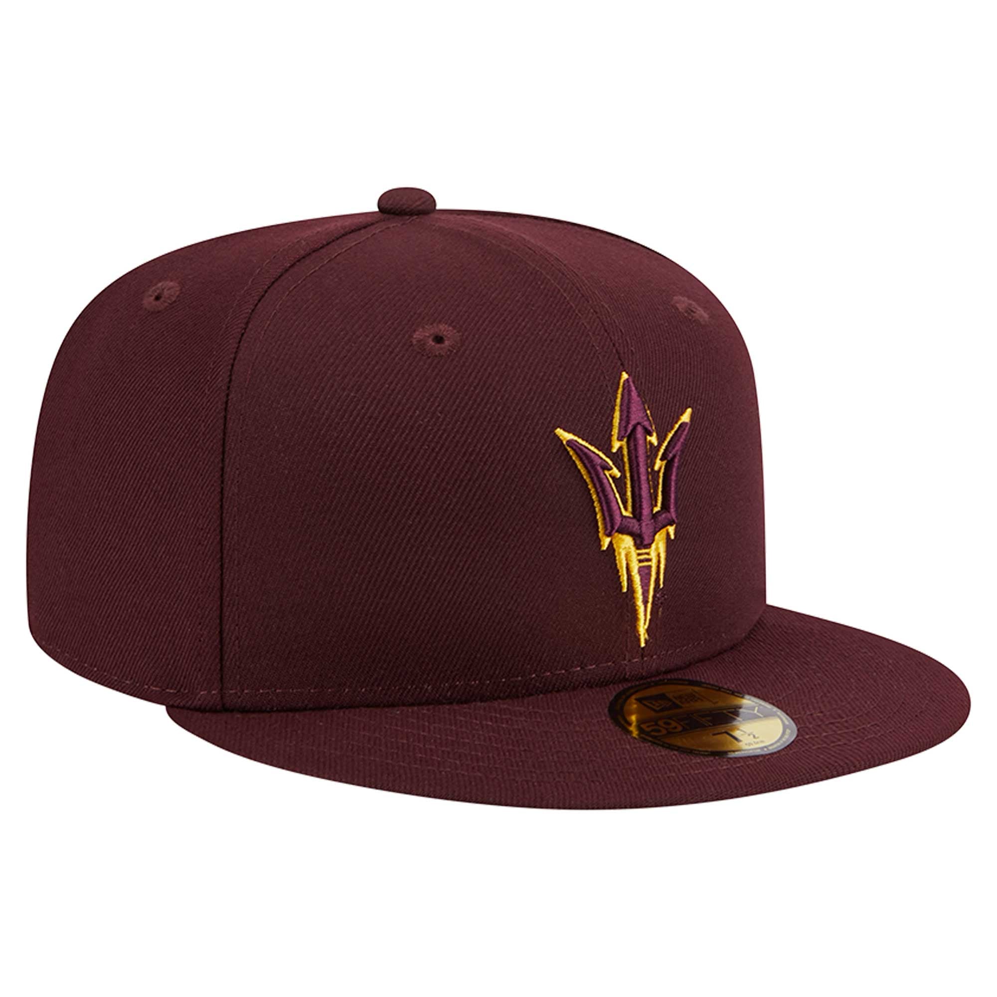 Men's New Era Maroon Arizona State Sun Devils 59FIFTY Fitted Hat
