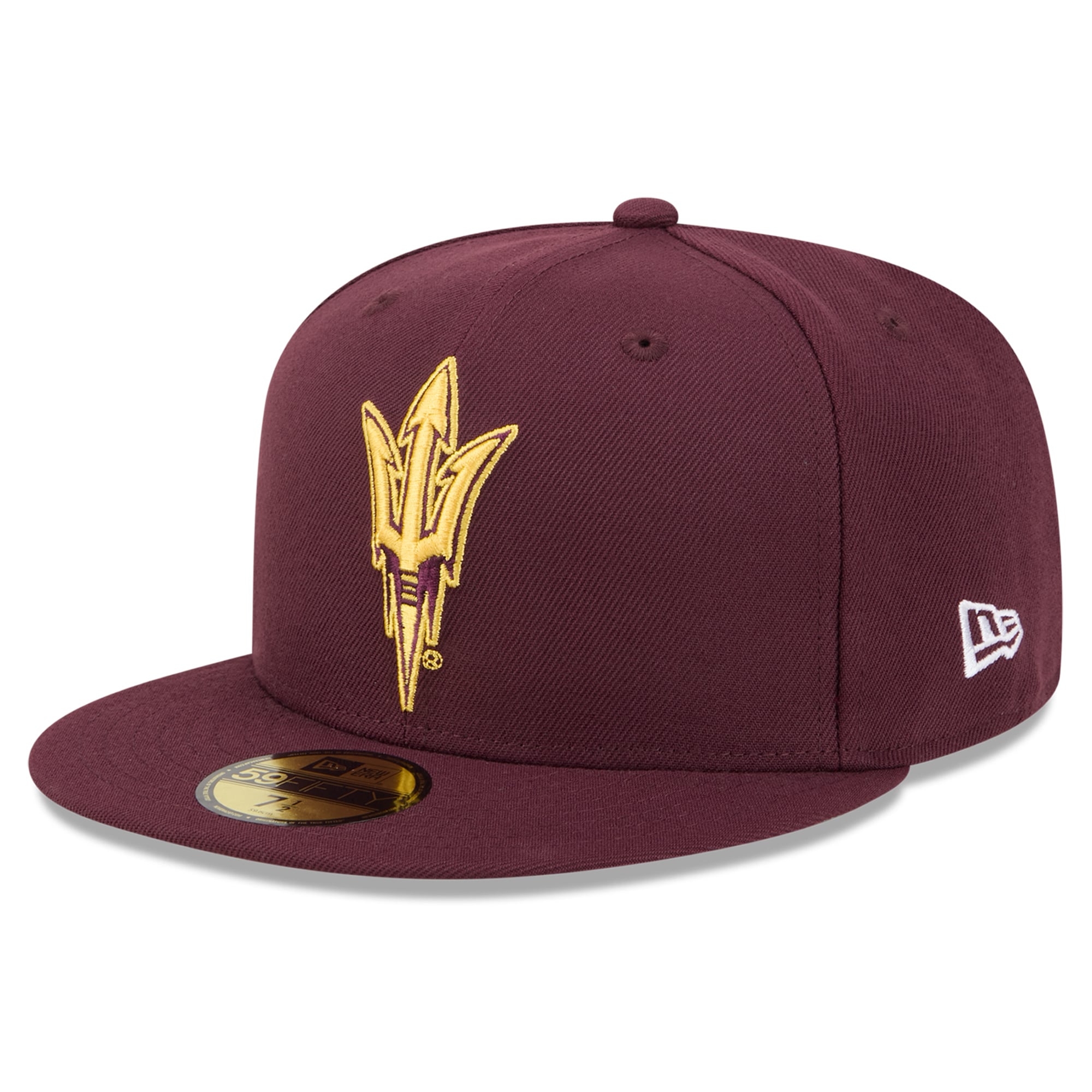 Men's New Era Maroon Arizona State Sun Devils Core 59FIFTY Fitted Hat