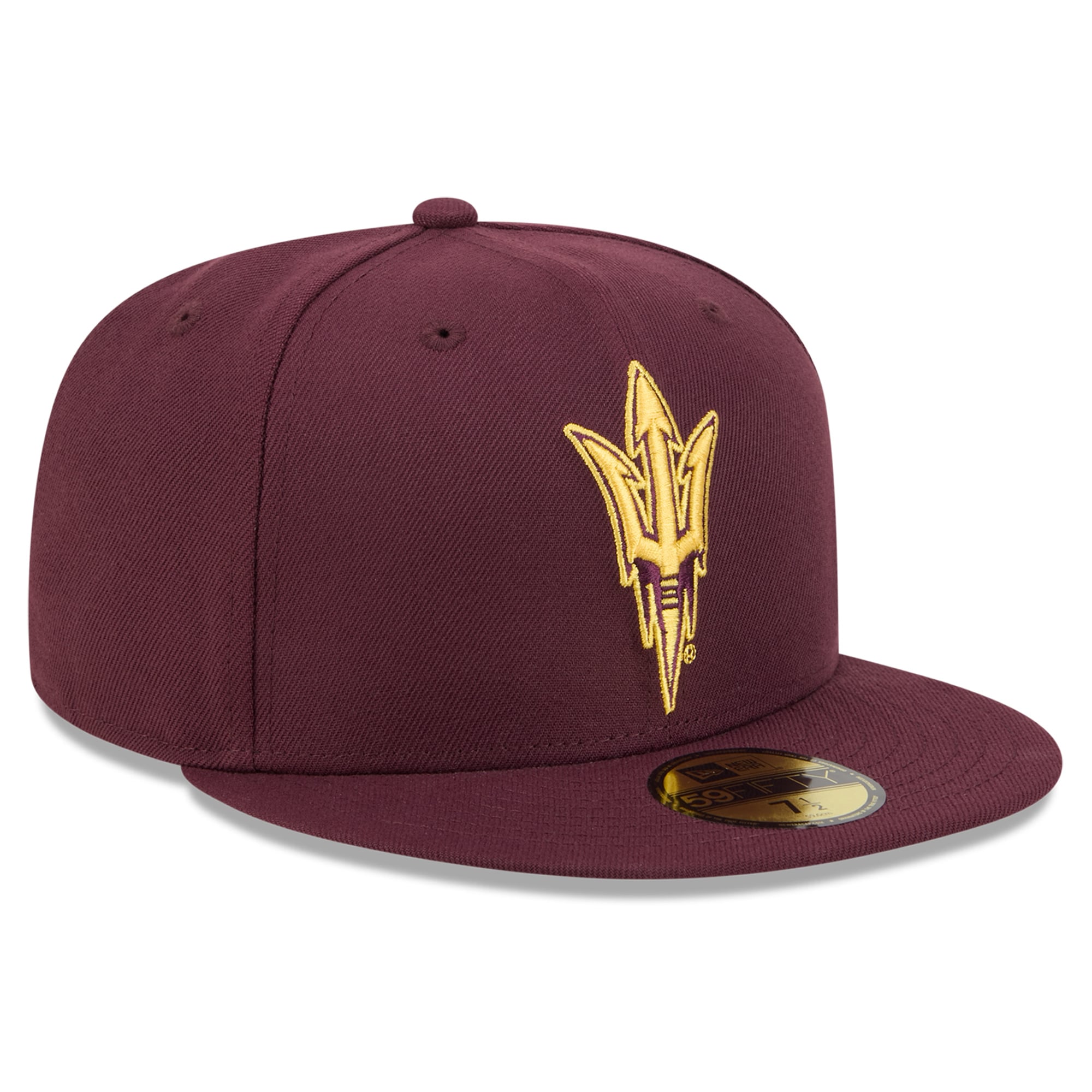 Men's New Era Maroon Arizona State Sun Devils Core 59FIFTY Fitted Hat