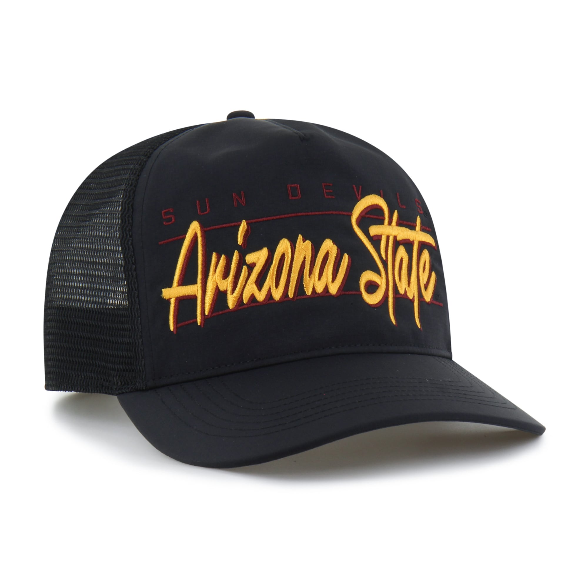 Casquette unisexe '47 Black Arizona State Sun Devils brrr° Condor Mesh Hitch ajustable