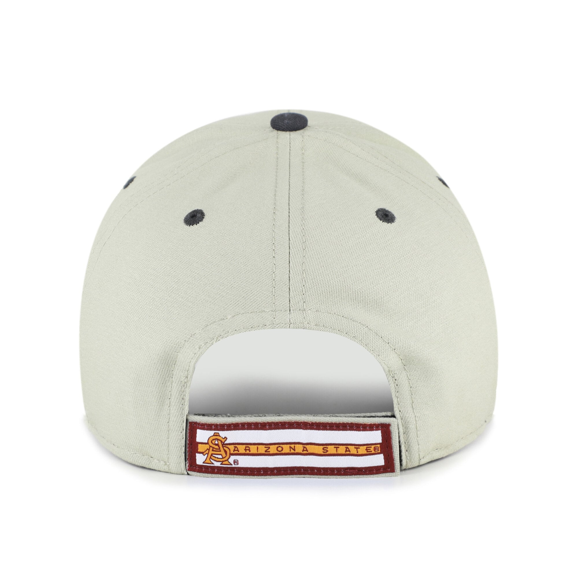 Casquette unisexe ajustable '47 grise/noire Arizona State Sun Devils, inscription demi-bloc MVP