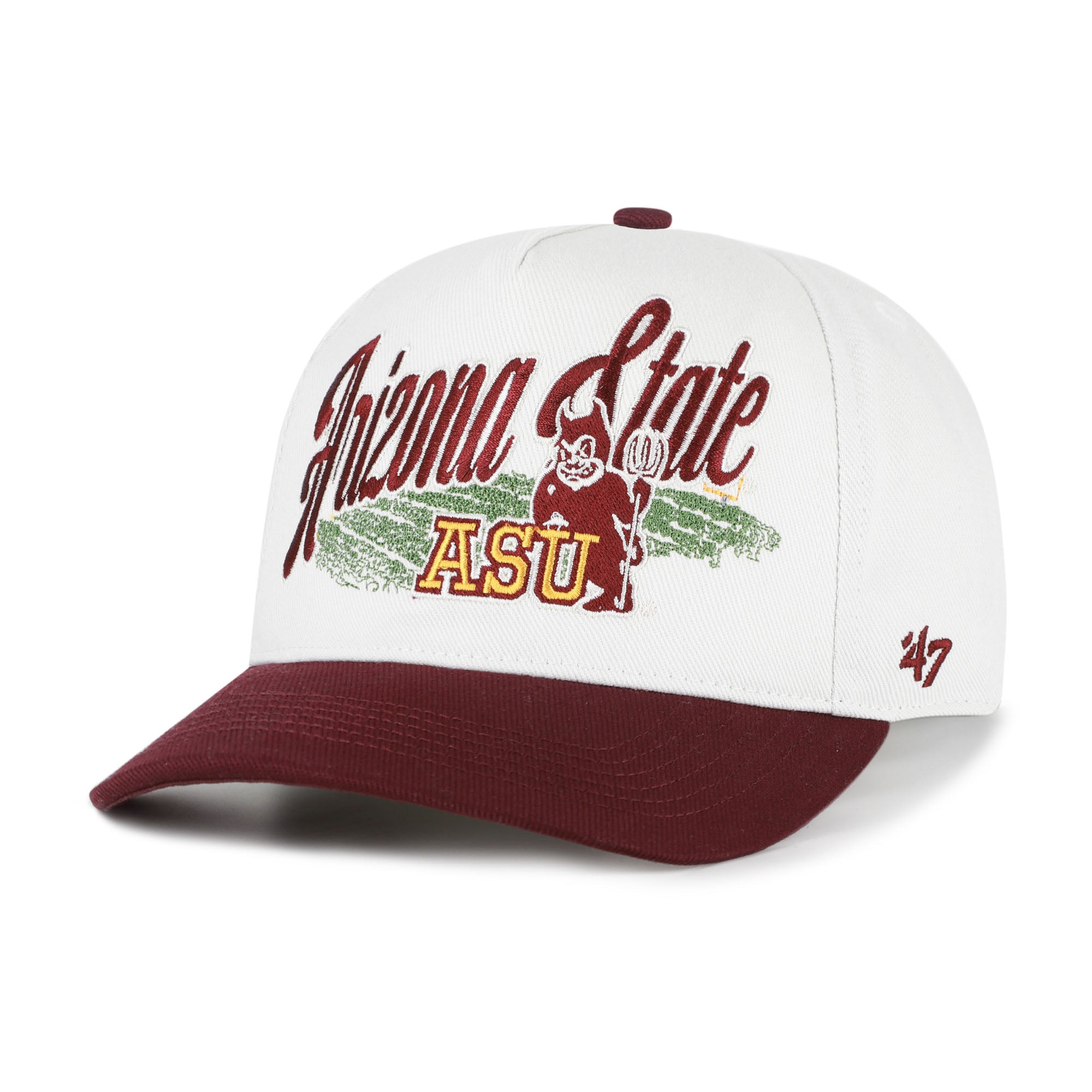 Unisex '47 Natural Arizona State Sun Devils Saturday Capsule Enfield Hitch Adjustable Hat