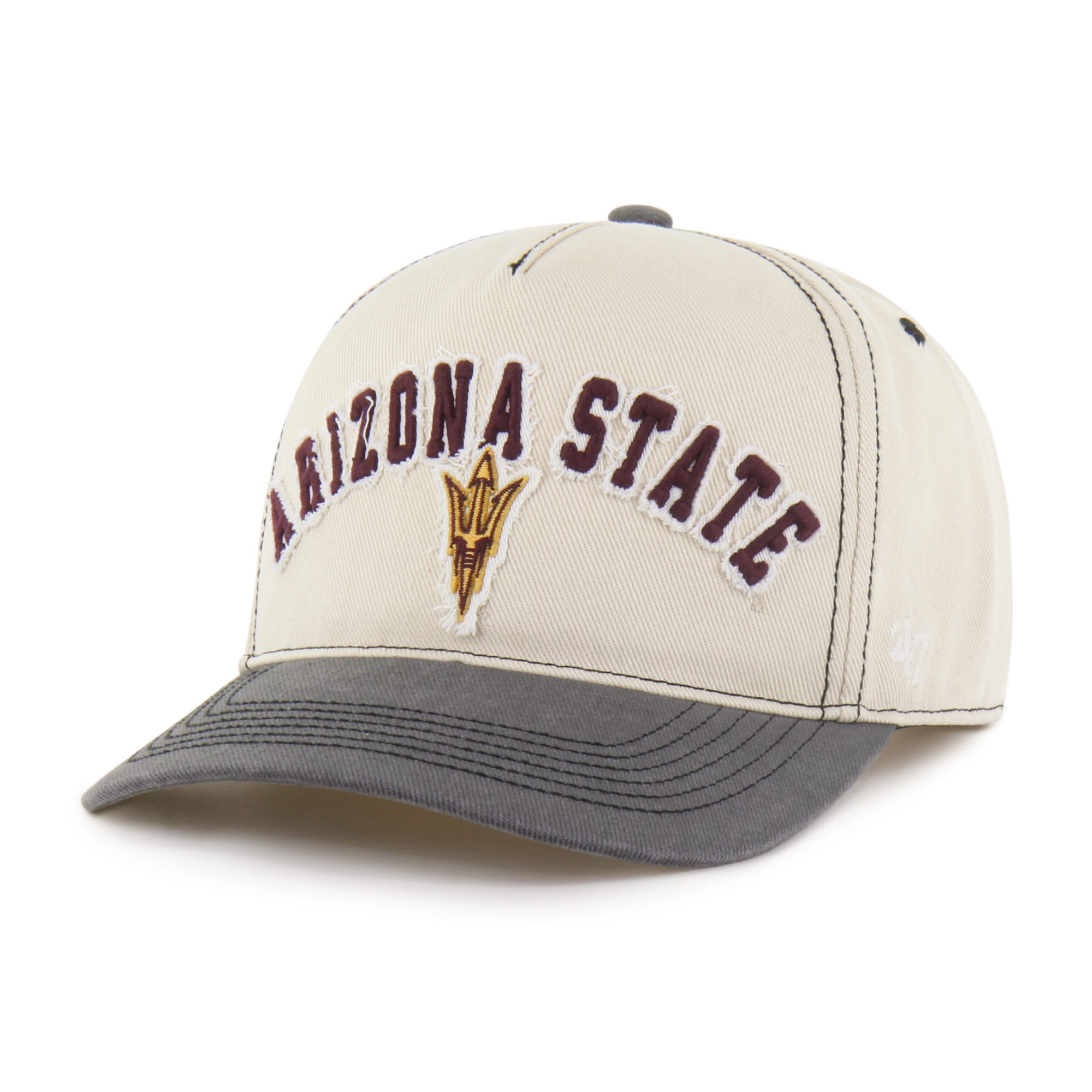 Unisex '47 Tan/Black Arizona State Sun Devils Well-Worn Calderwood Hitch Adjustable Hat
