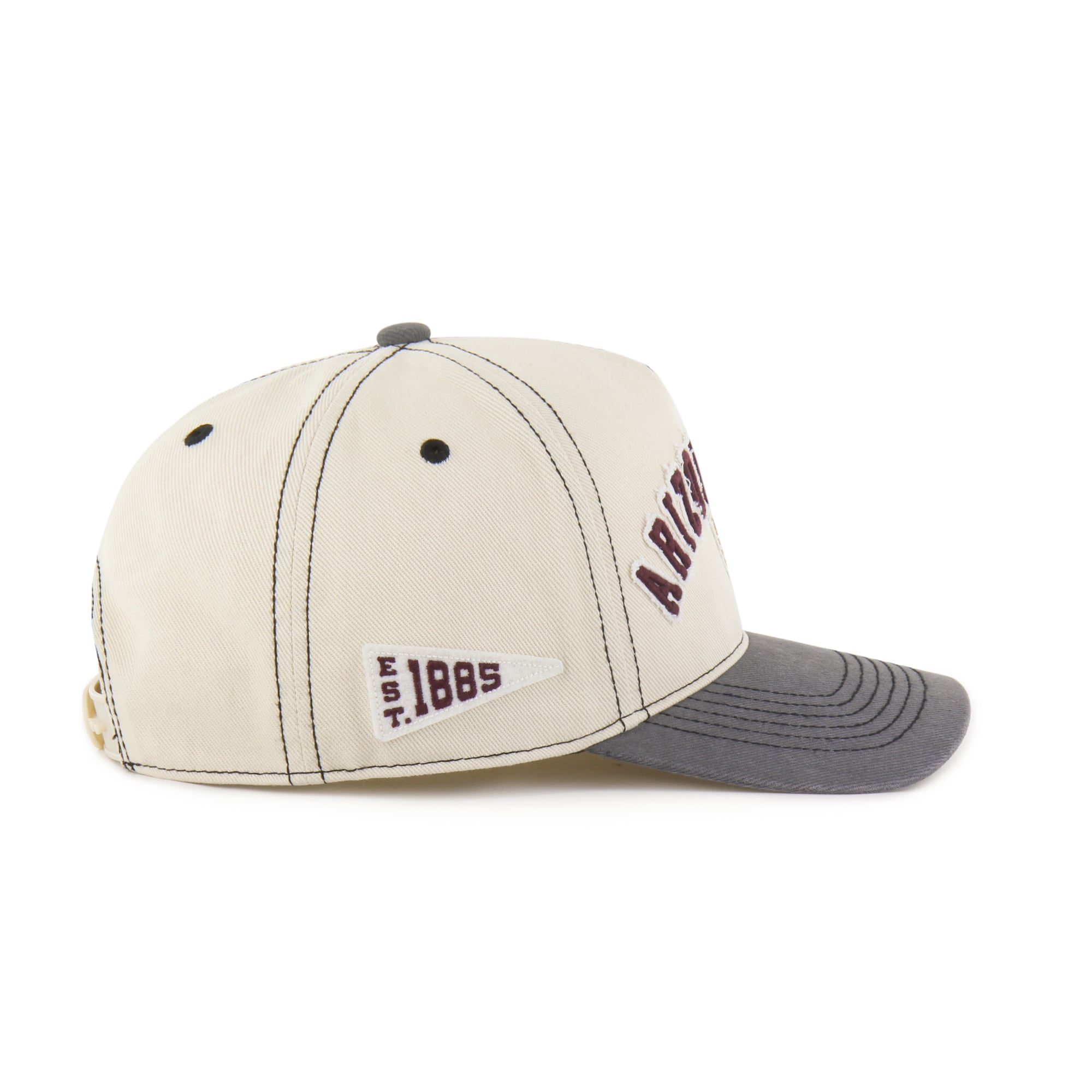 Unisex '47 Tan/Black Arizona State Sun Devils Well-Worn Calderwood Hitch Adjustable Hat