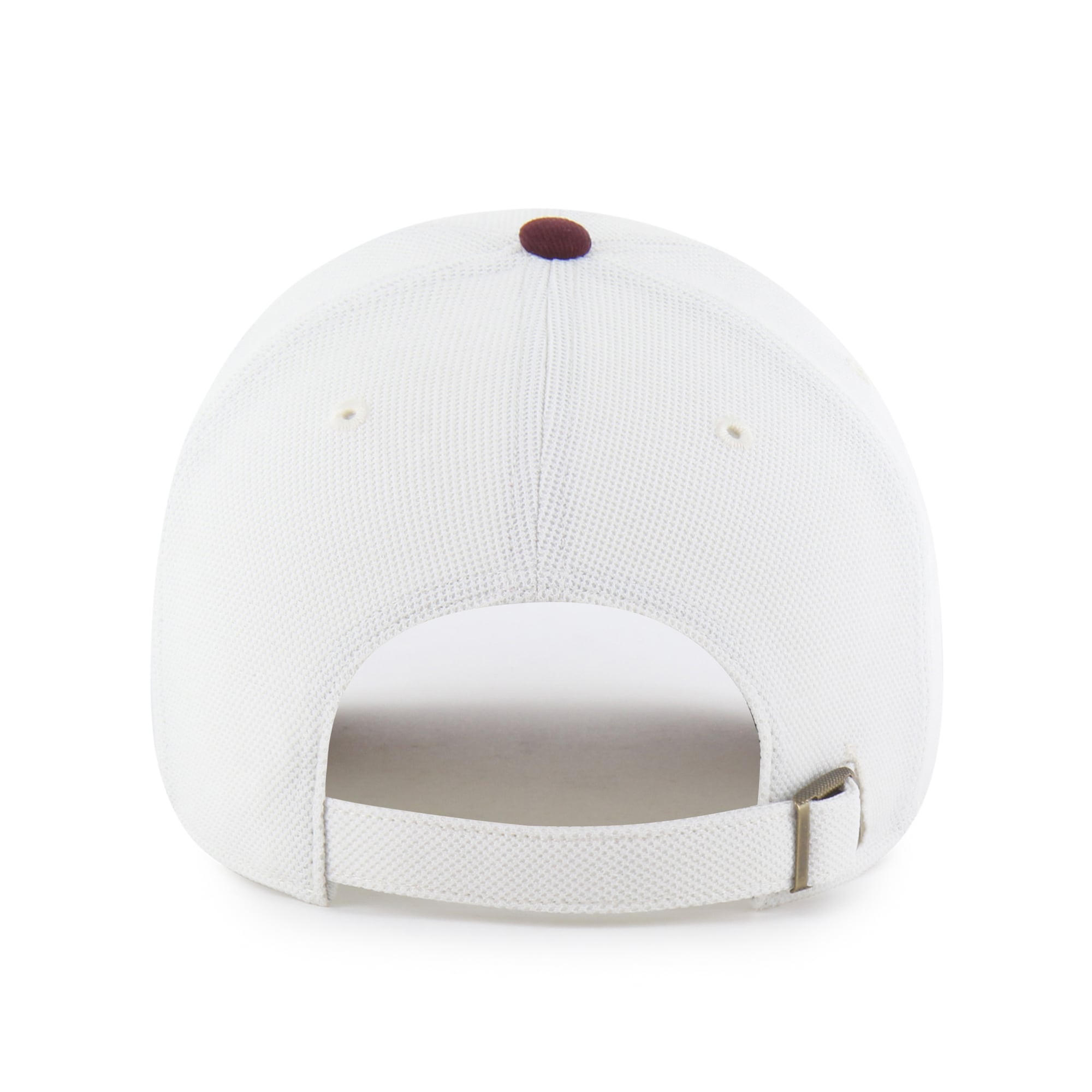 Unisex '47 White/Maroon Arizona State Sun Devils Pique Patch Clean Up Adjustable Hat