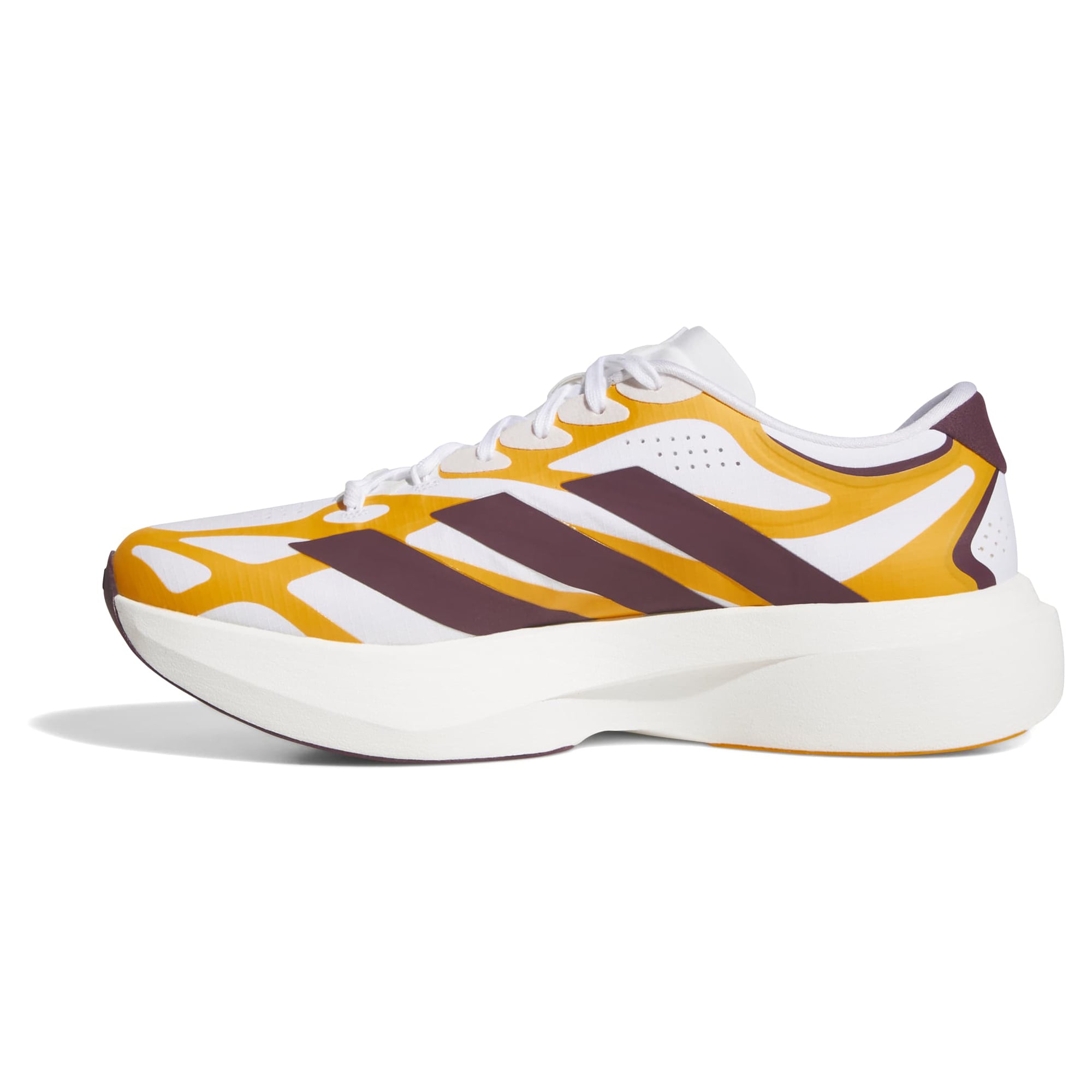 Unisex adidas White Arizona State Sun Devils Adizero EVO SL EXO Sneakers