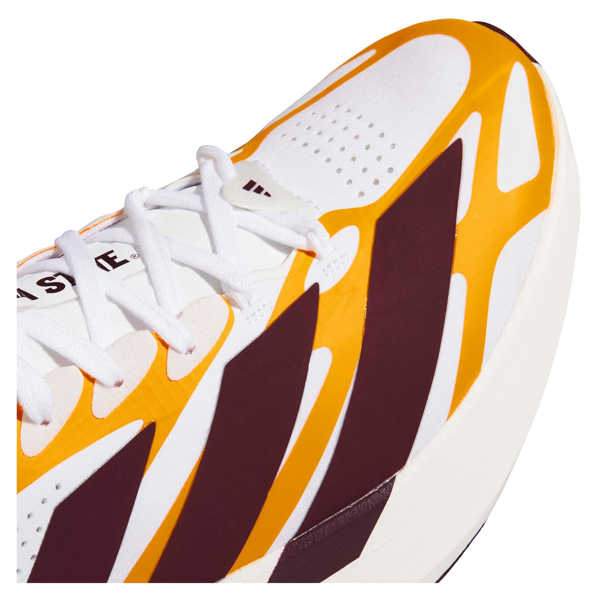 Unisex adidas White Arizona State Sun Devils Adizero EVO SL EXO Sneakers
