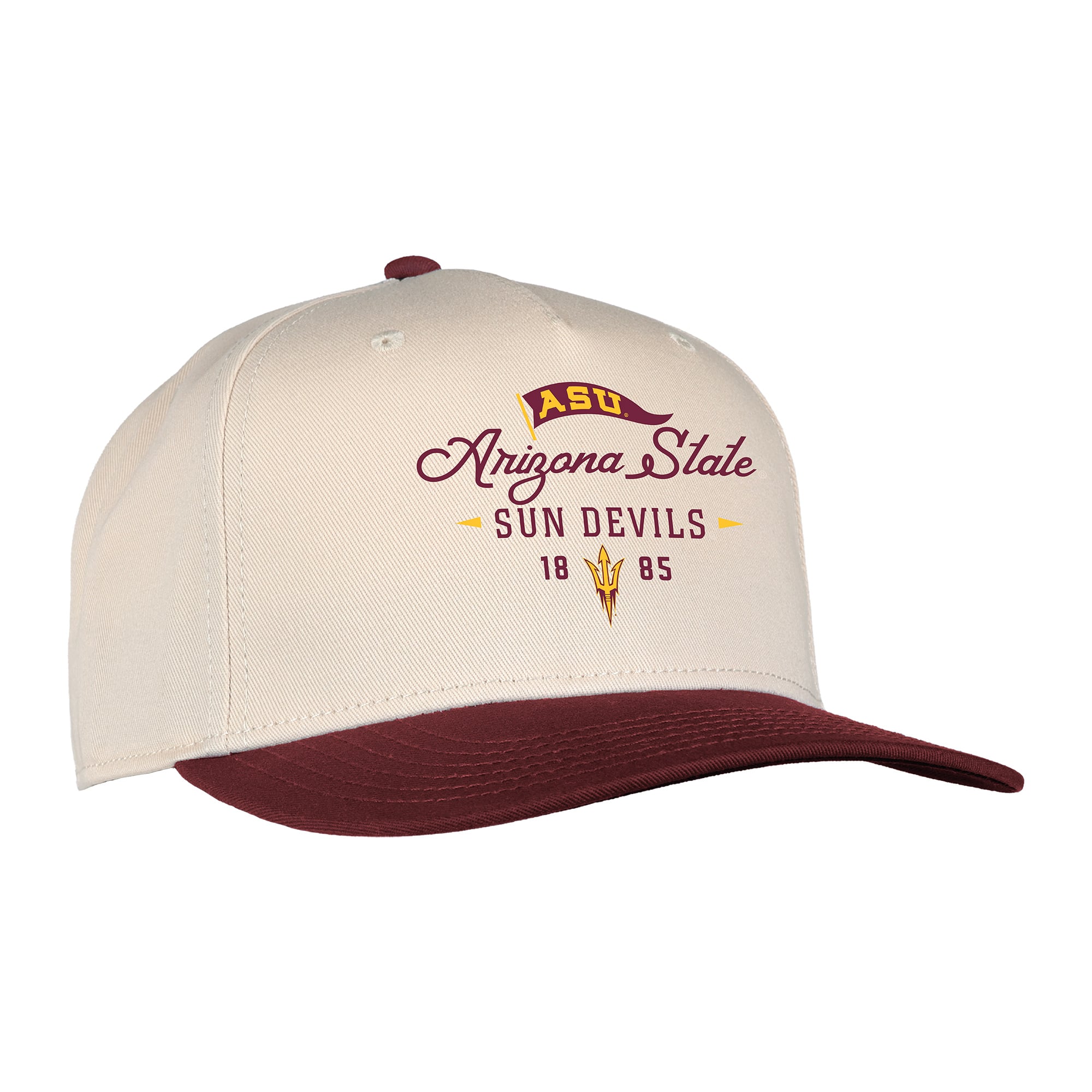 Casquette unisexe crème Ahead Arizona State Sun Devils The 1995