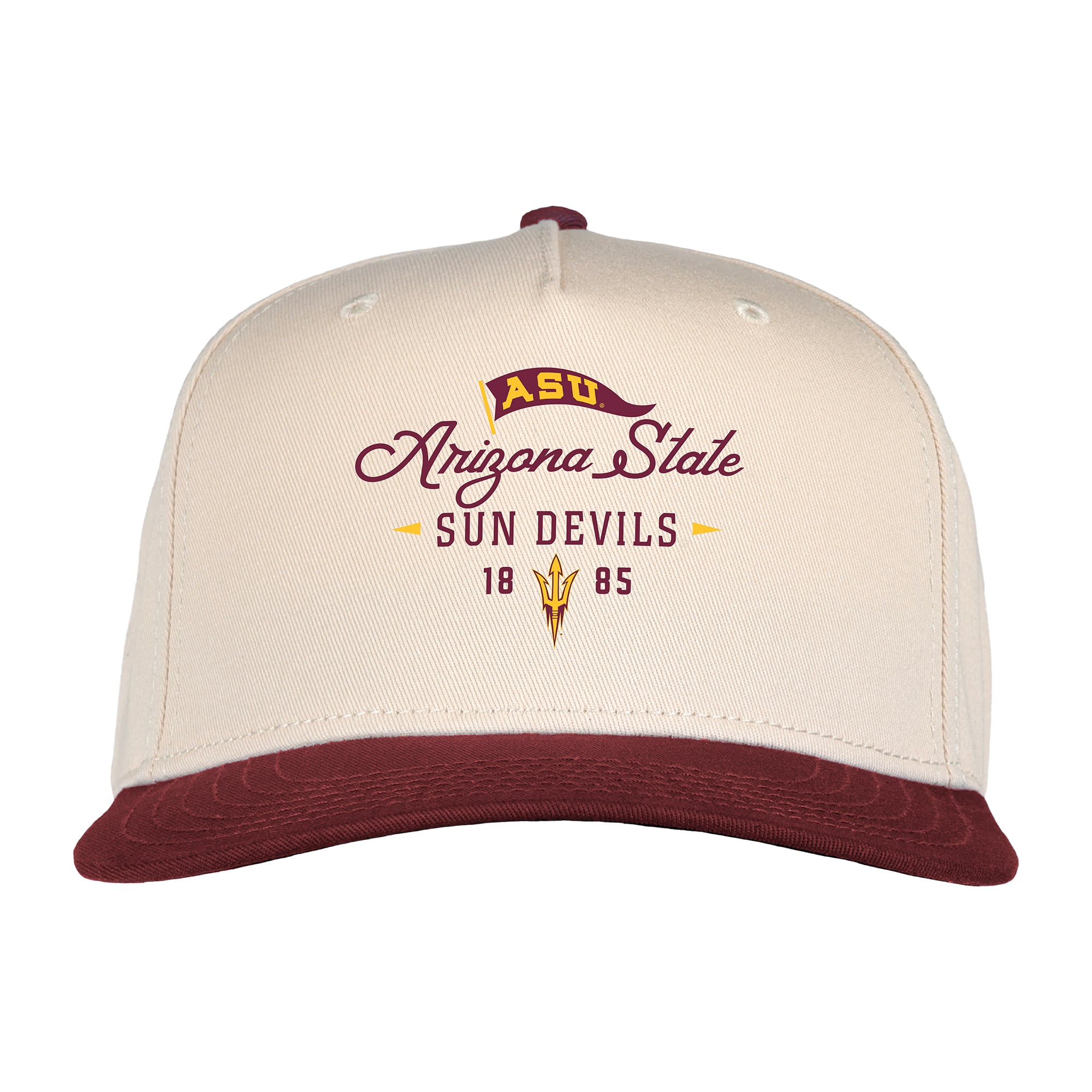 Casquette unisexe crème Ahead Arizona State Sun Devils The 1995