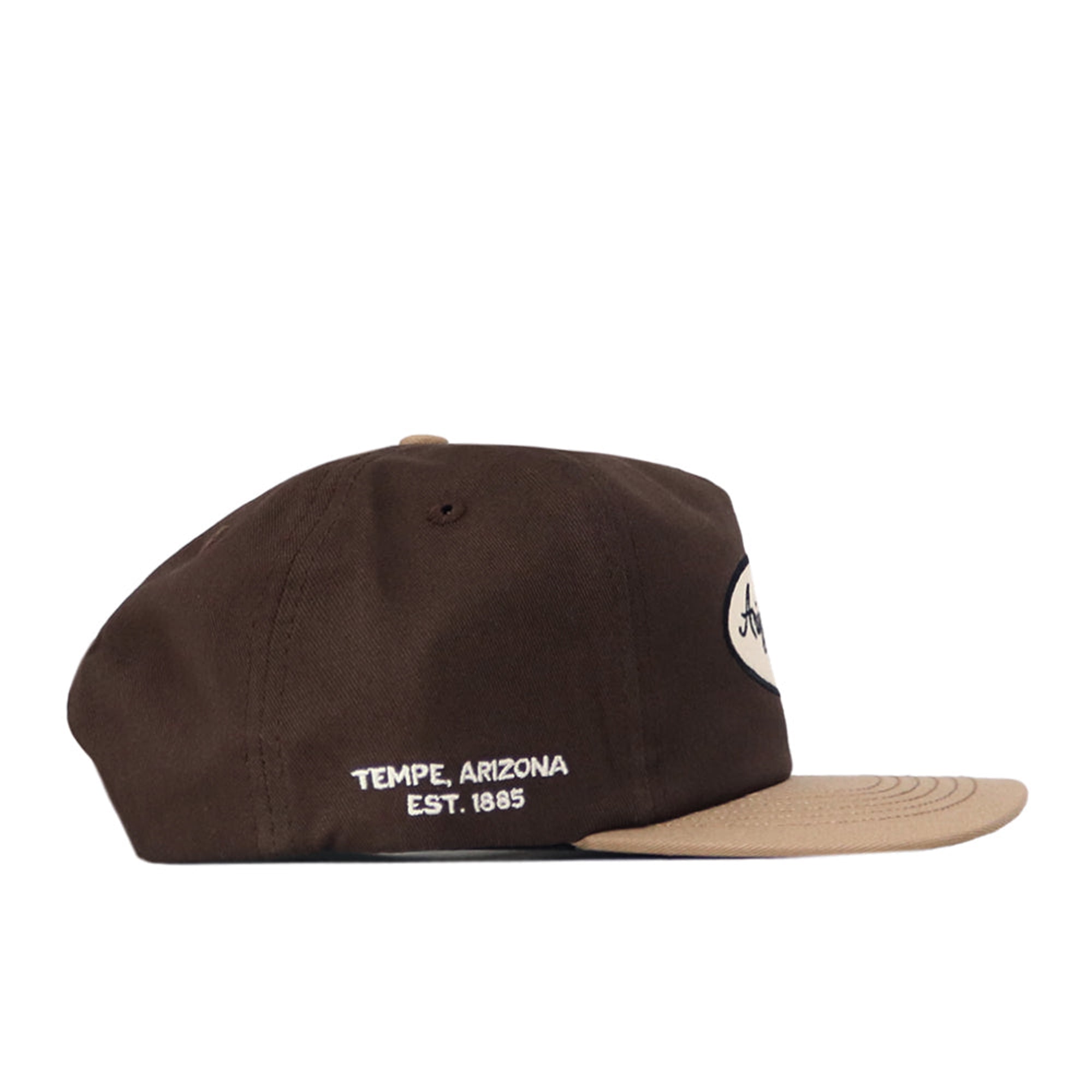 Casquette unisexe No Rivals marron Arizona State Sun Devils, écusson neutre, ajustable