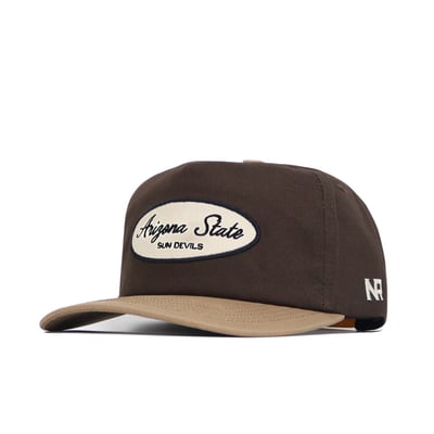  Arizona State Sun Devils No Rivals Unisex Neutral Patch Adjustable Hat - Brown