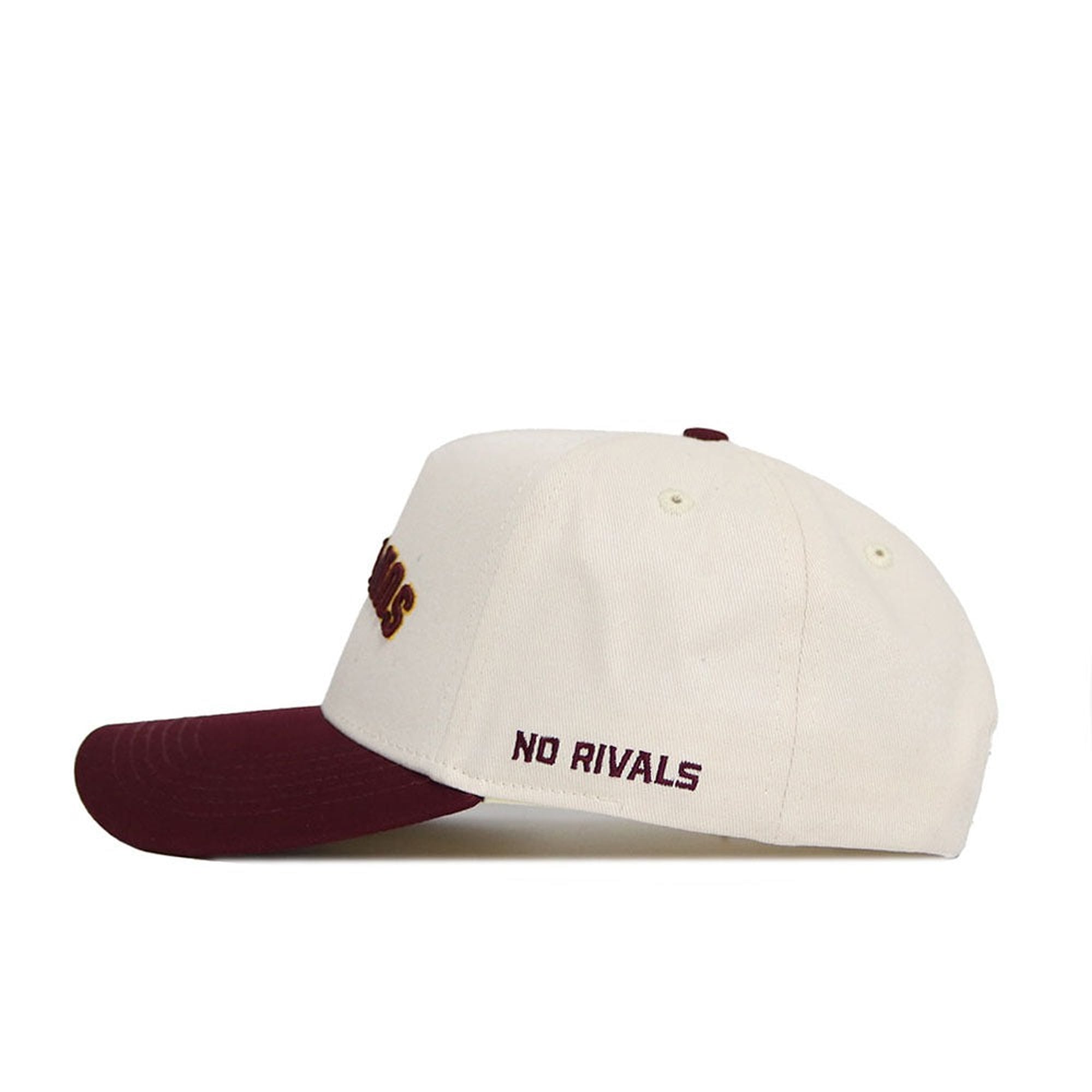 Casquette unisexe No Rivals naturelle/bordeaux Arizona State Sun Devils à l'envers, couleurs classiques, ajustable