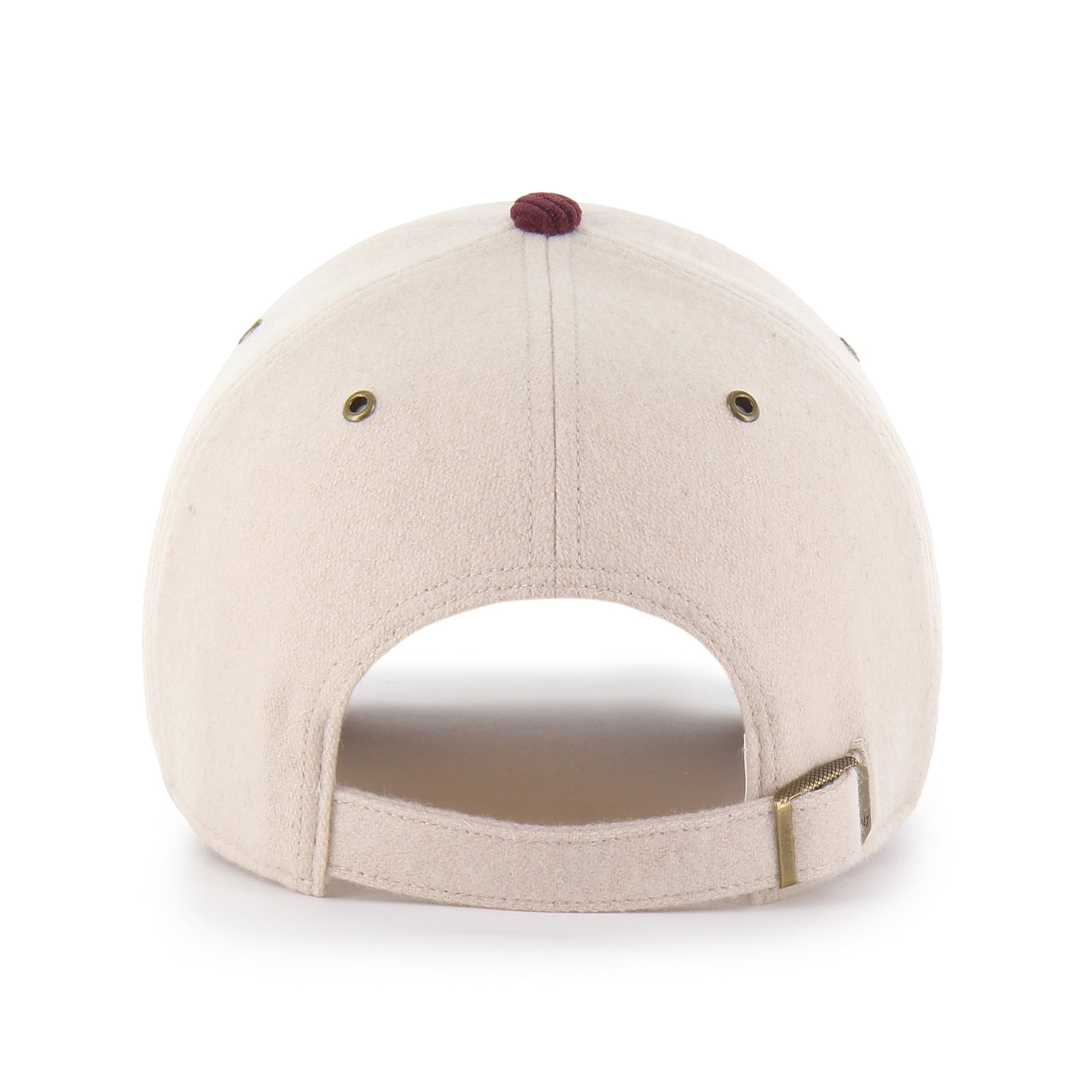Women's '47 Cream/Maroon Arizona State Sun Devils Rope Script Clean Up Adjustable Hat