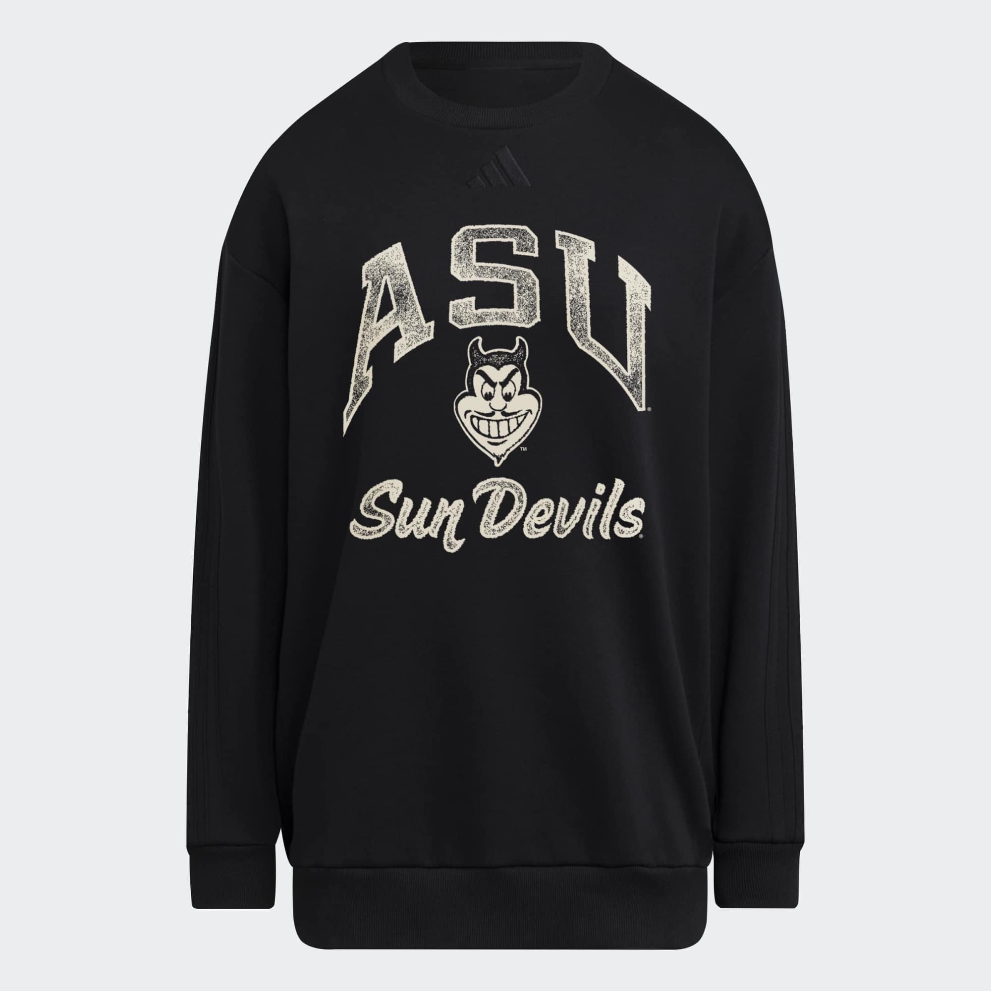 Women's adidas Black Arizona State Sun Devils Soft Lux Sweatshirt