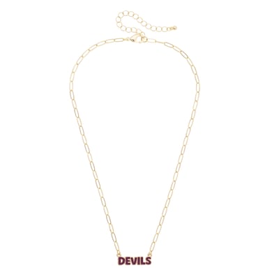 Arizona State Sun Devils CANVAS Style Women's Nameplate Necklace