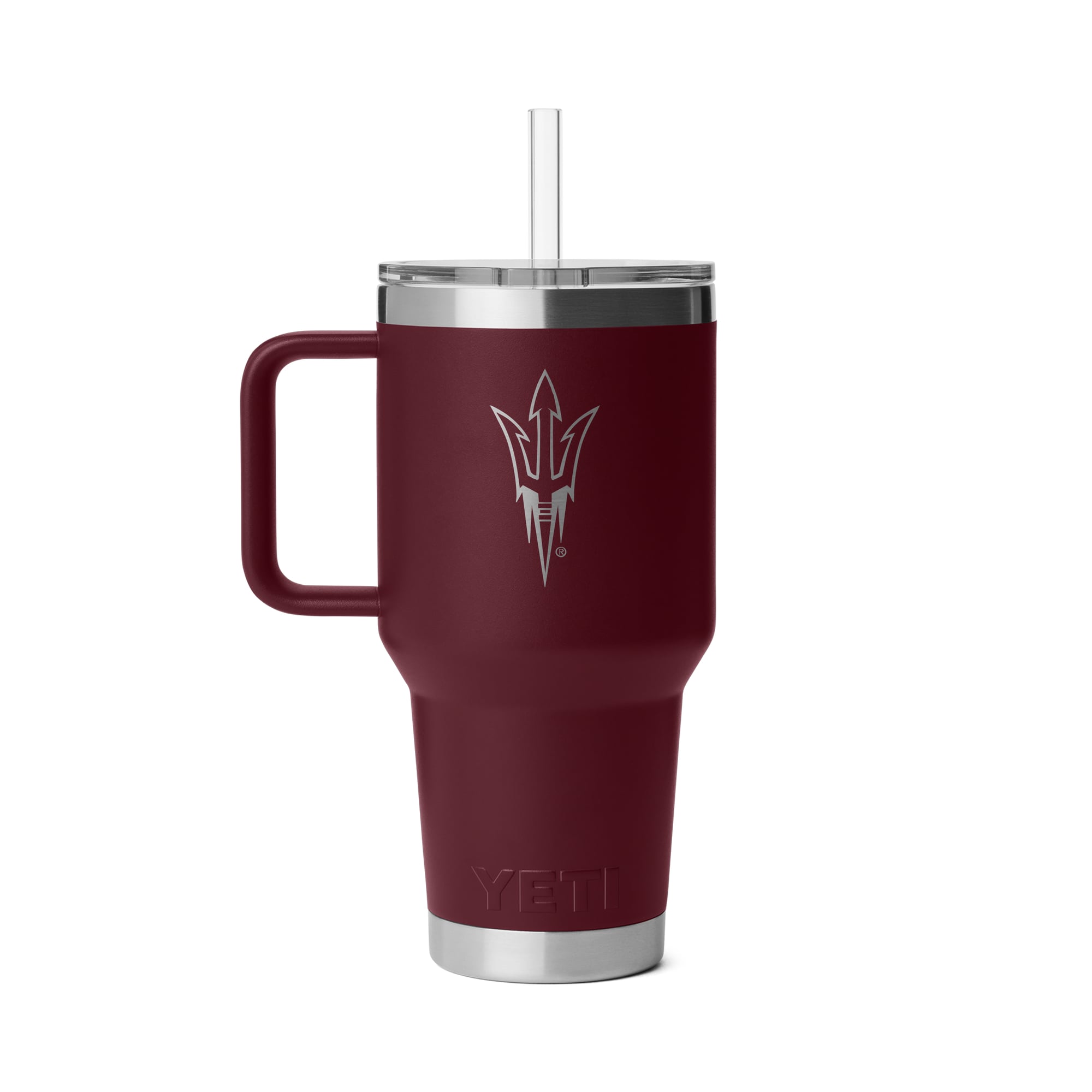 Mug à paille YETI Arizona State Sun Devils Rambler 2.0 de 1 litre (35 oz)