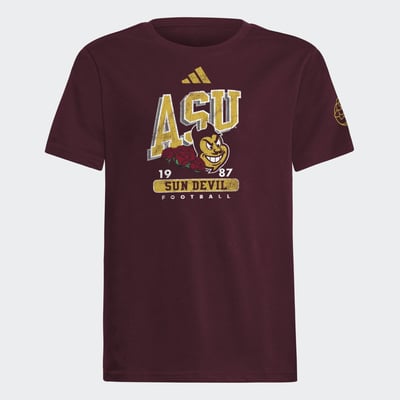 Arizona State Sun Devils adidas Youth Roses & Devils T-Shirt - Maroon
