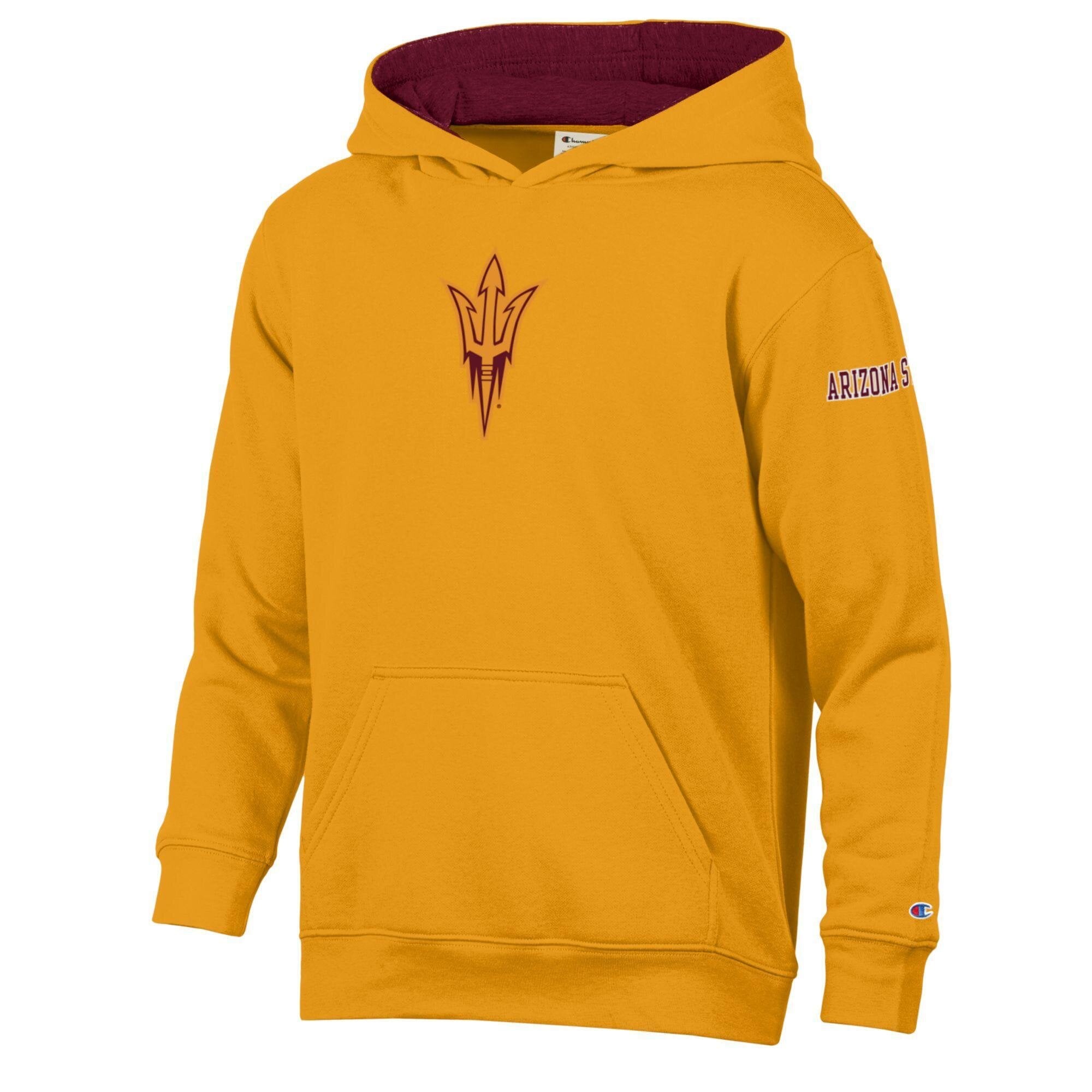 Sweat à capuche en polaire Youth Champion Gold Arizona State Sun Devils