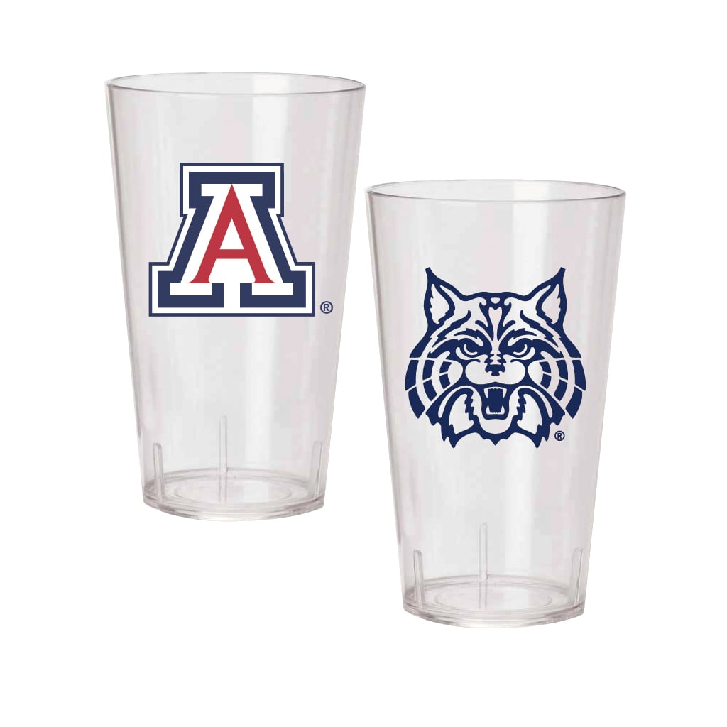 Arizona Wildcats 24oz. Two-Pack Tritan Tumbler Set