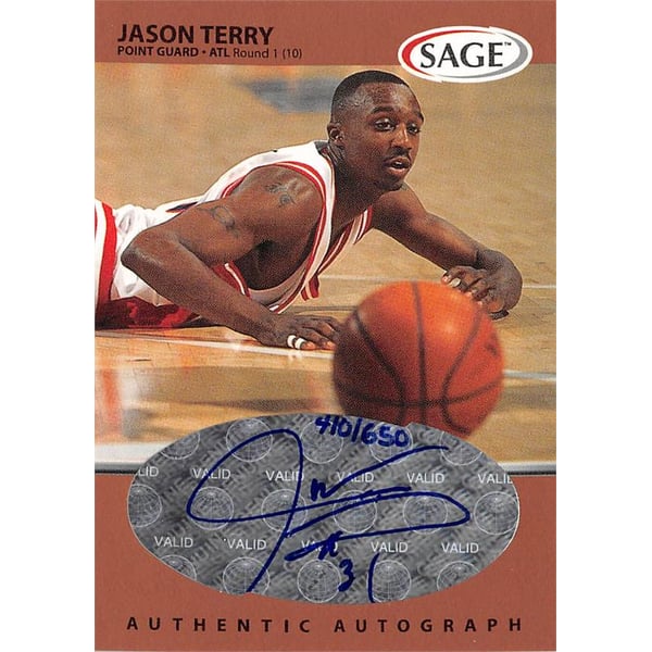 Jason Terry Memorabilia, Autographed Jason Terry Collectibles 