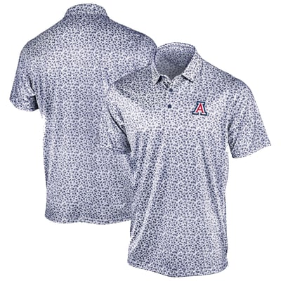 Arizona Wildcats Antigua Flourish Polo - Navy