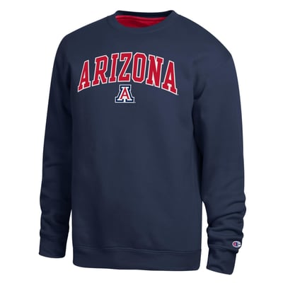  Arizona Wildcats Champion Arch Sweatshirt - Navy