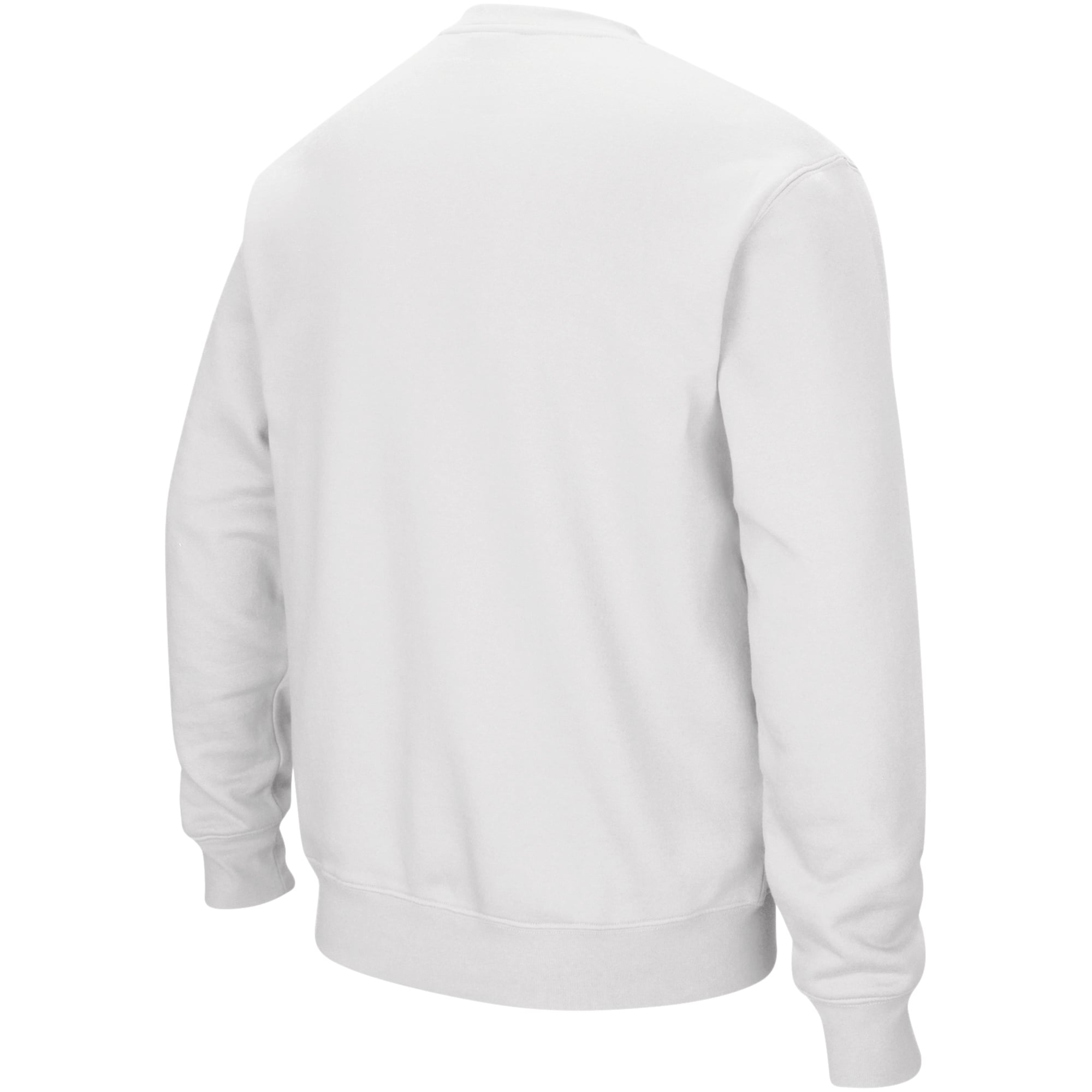 Men's Colosseum White Arizona Wildcats Arch & Logo Crew Neck