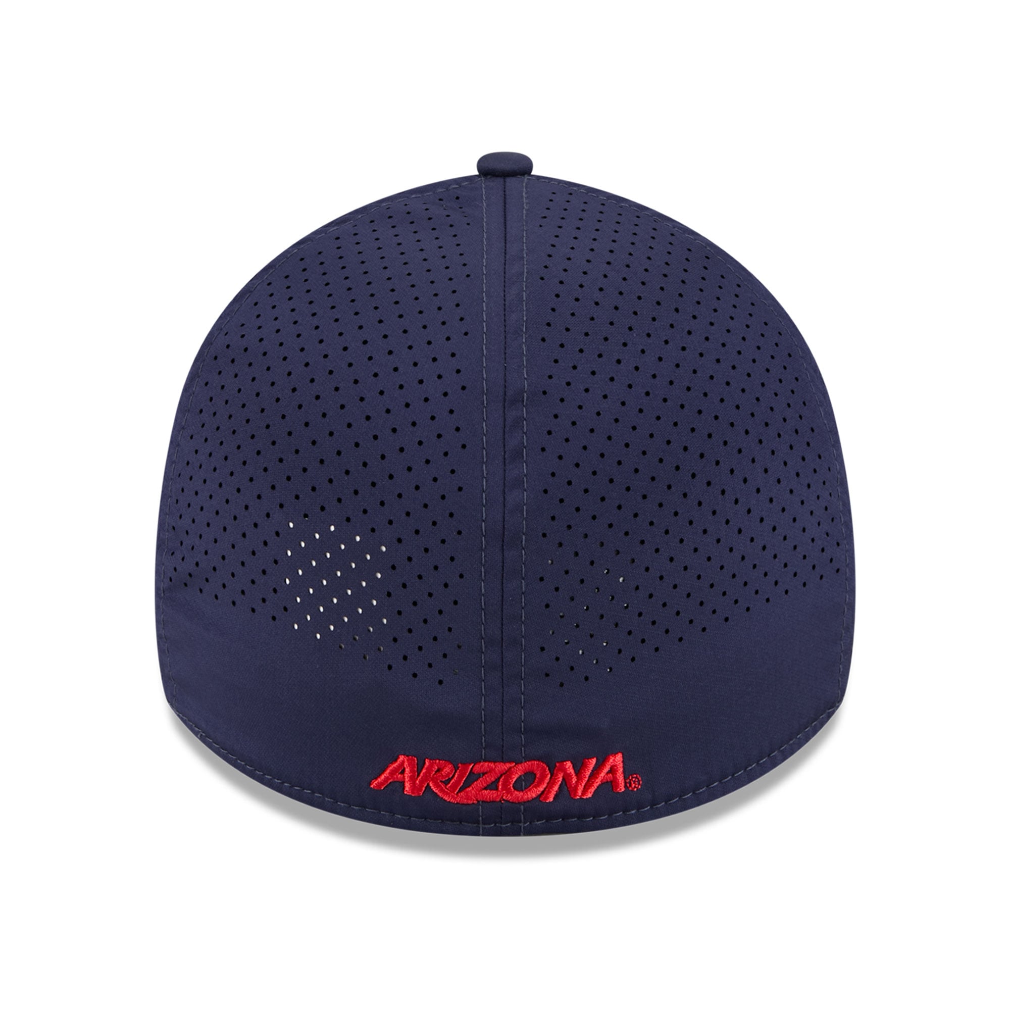 Casquette extensible New Era Arizona Wildcats bleu marine Performance Rope 39THIRTY pour homme