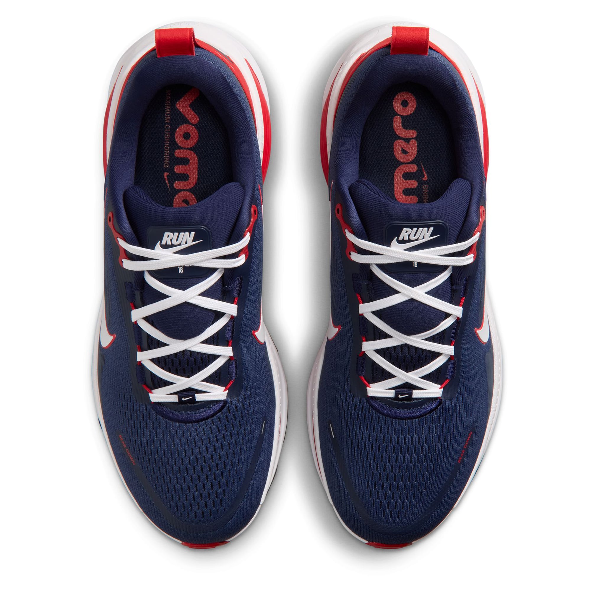 Men's Nike Arizona Wildcats Vomero 18 Running Shoes