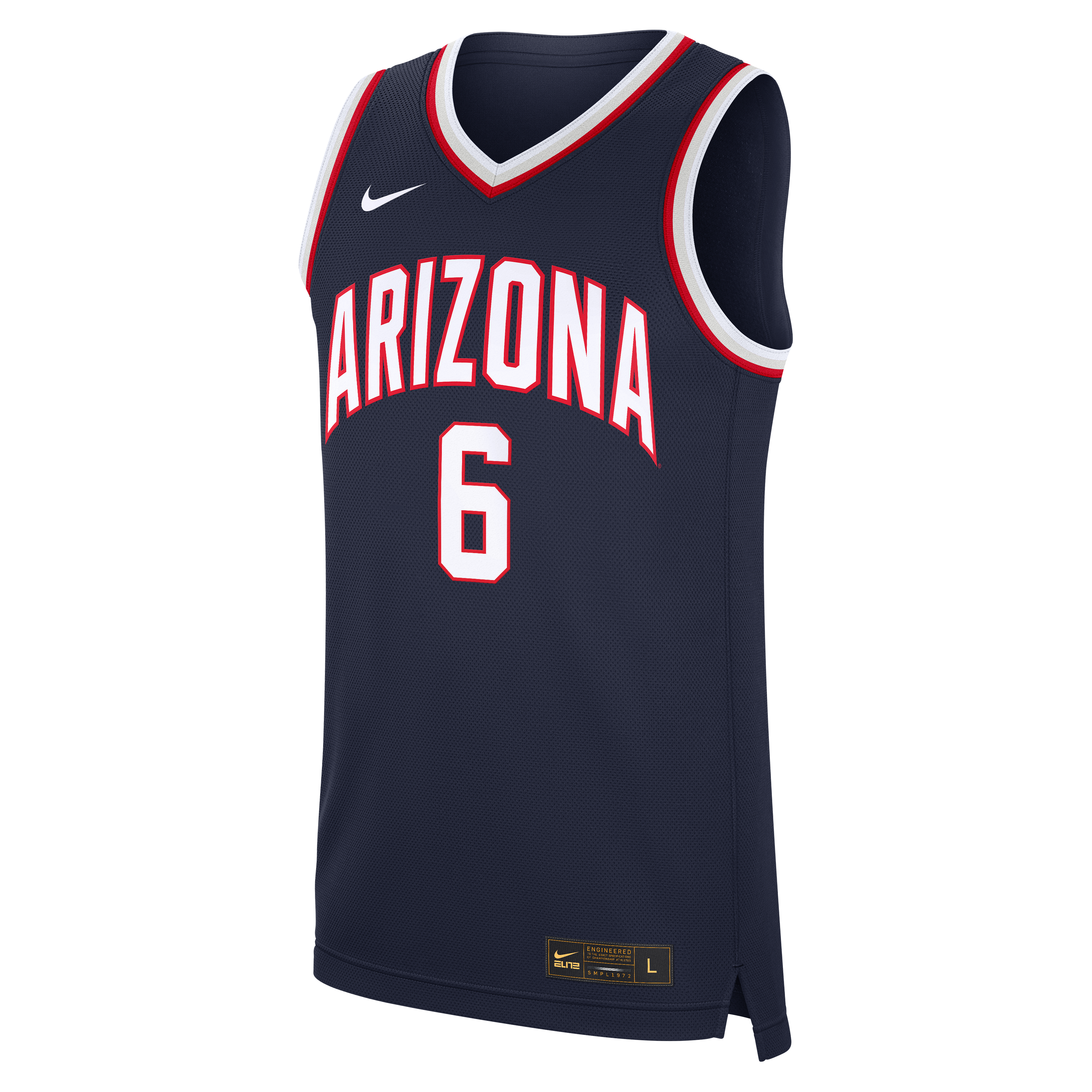 Men's Nike Bryce James Navy Arizona Wildcats Team Replica Basketball Jersey