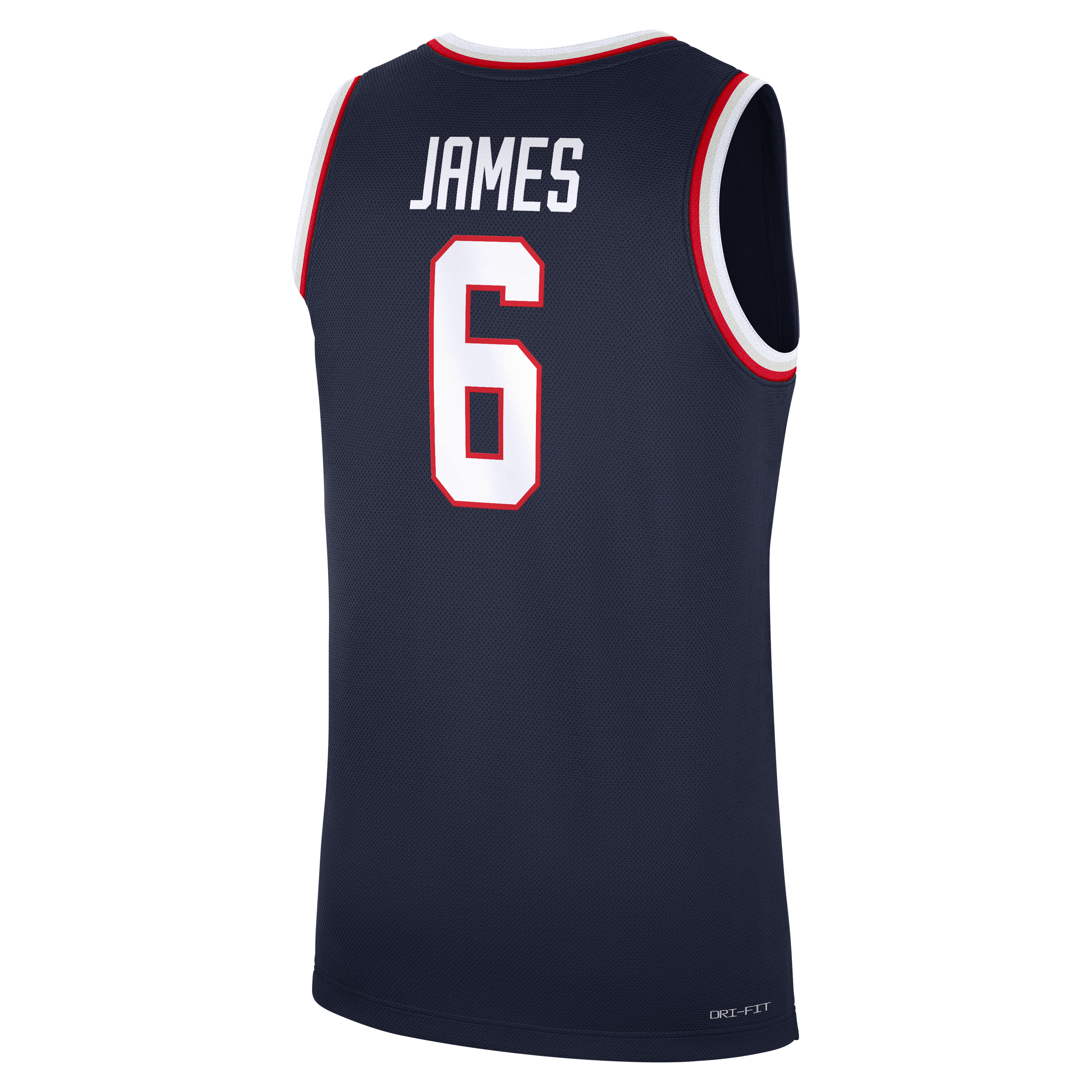 Men's Nike Bryce James Navy Arizona Wildcats Team Replica Basketball Jersey