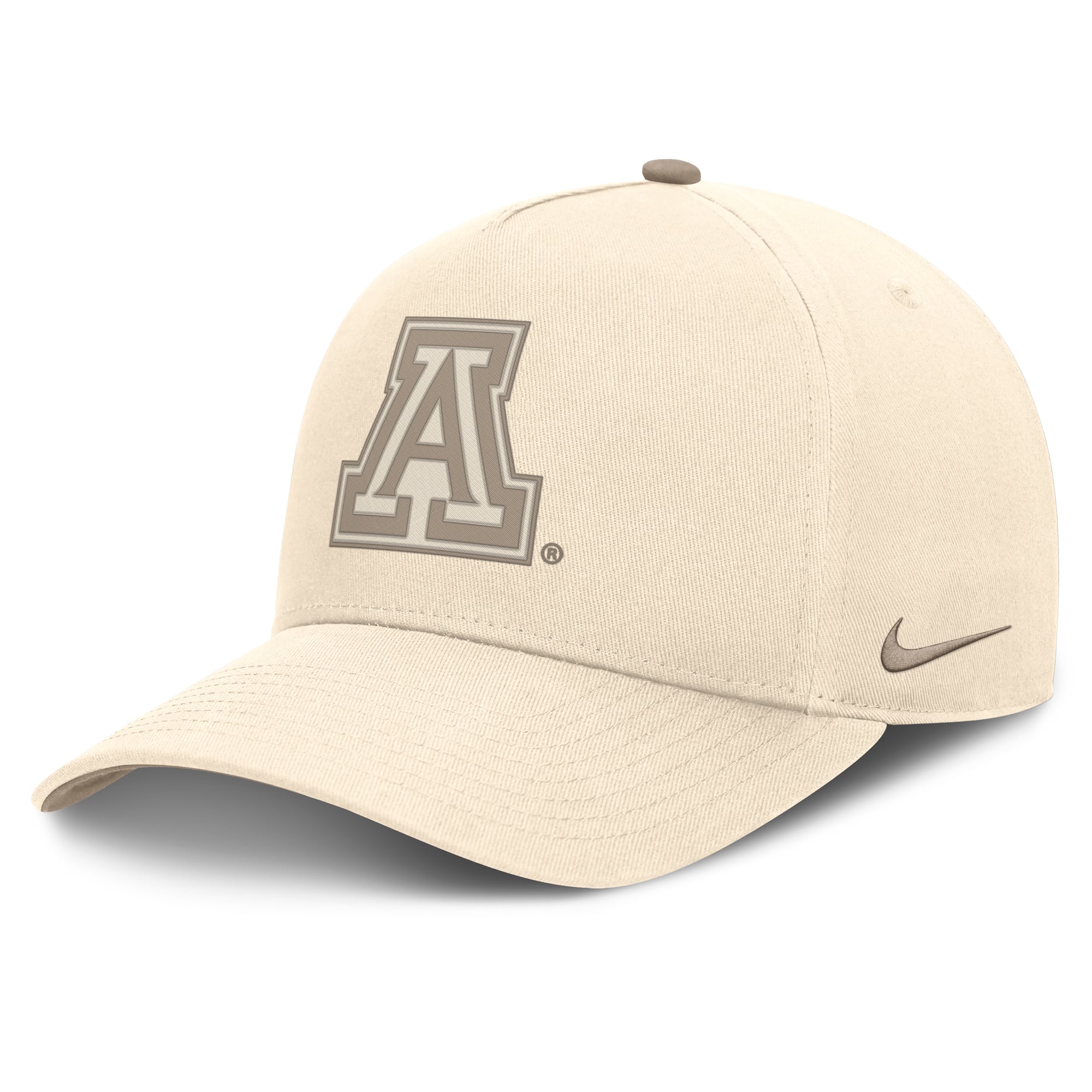 Casquette ajustable Nike Natural Arizona Wildcats Rise pour homme