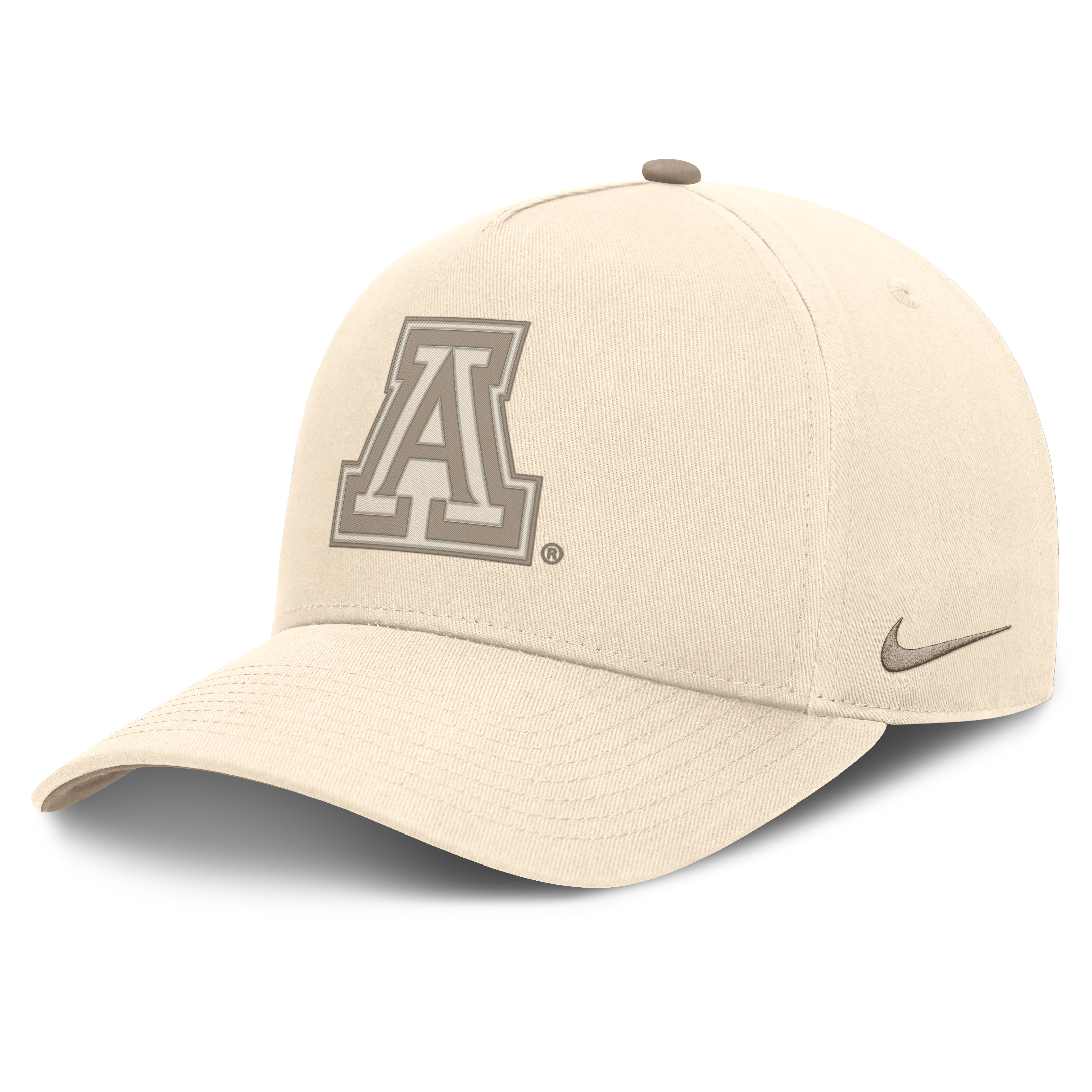 Casquette ajustable Nike Natural Arizona Wildcats Rise pour homme