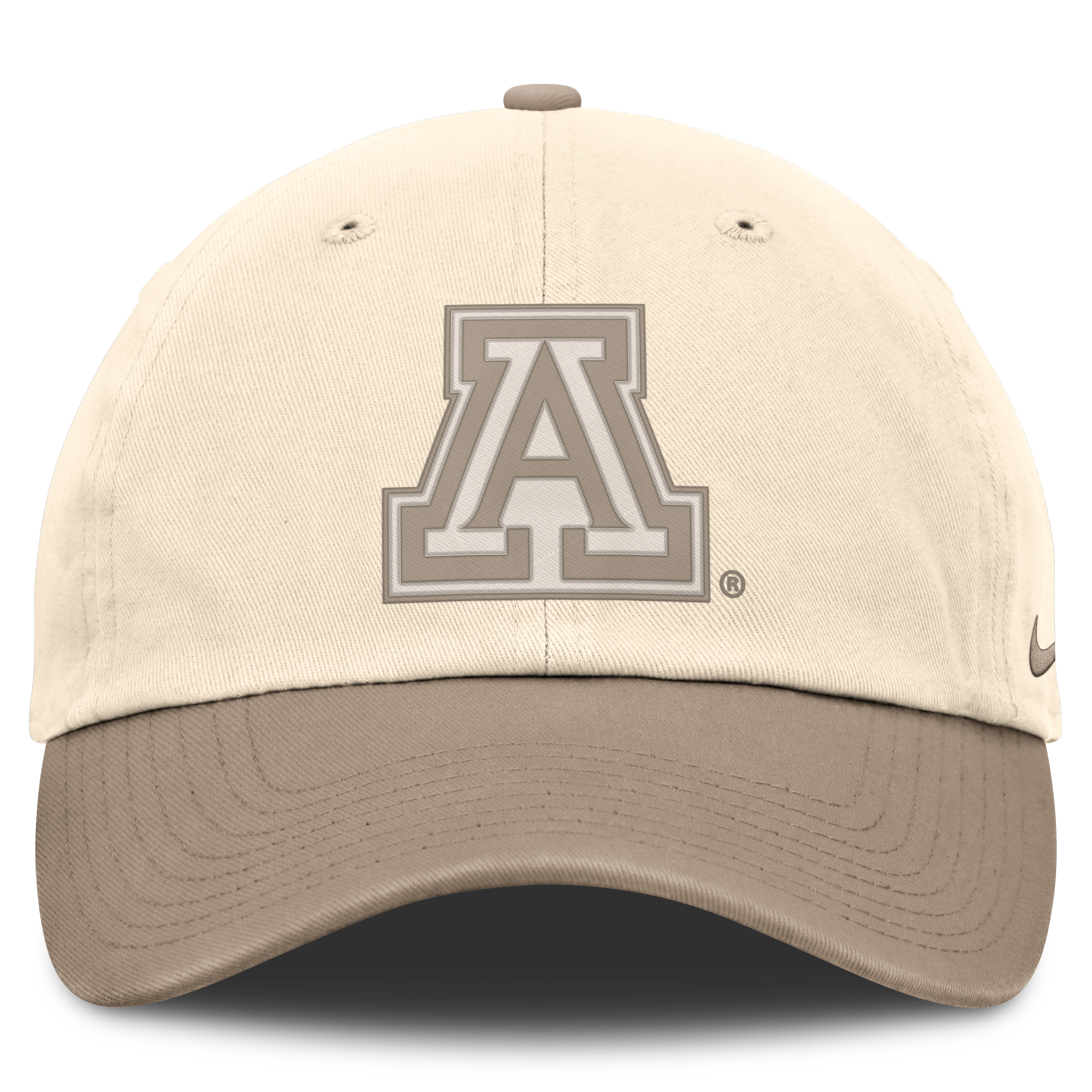 Men's Nike Natural/Khaki Arizona Wildcats Two-Tone Club Adjustable Hat