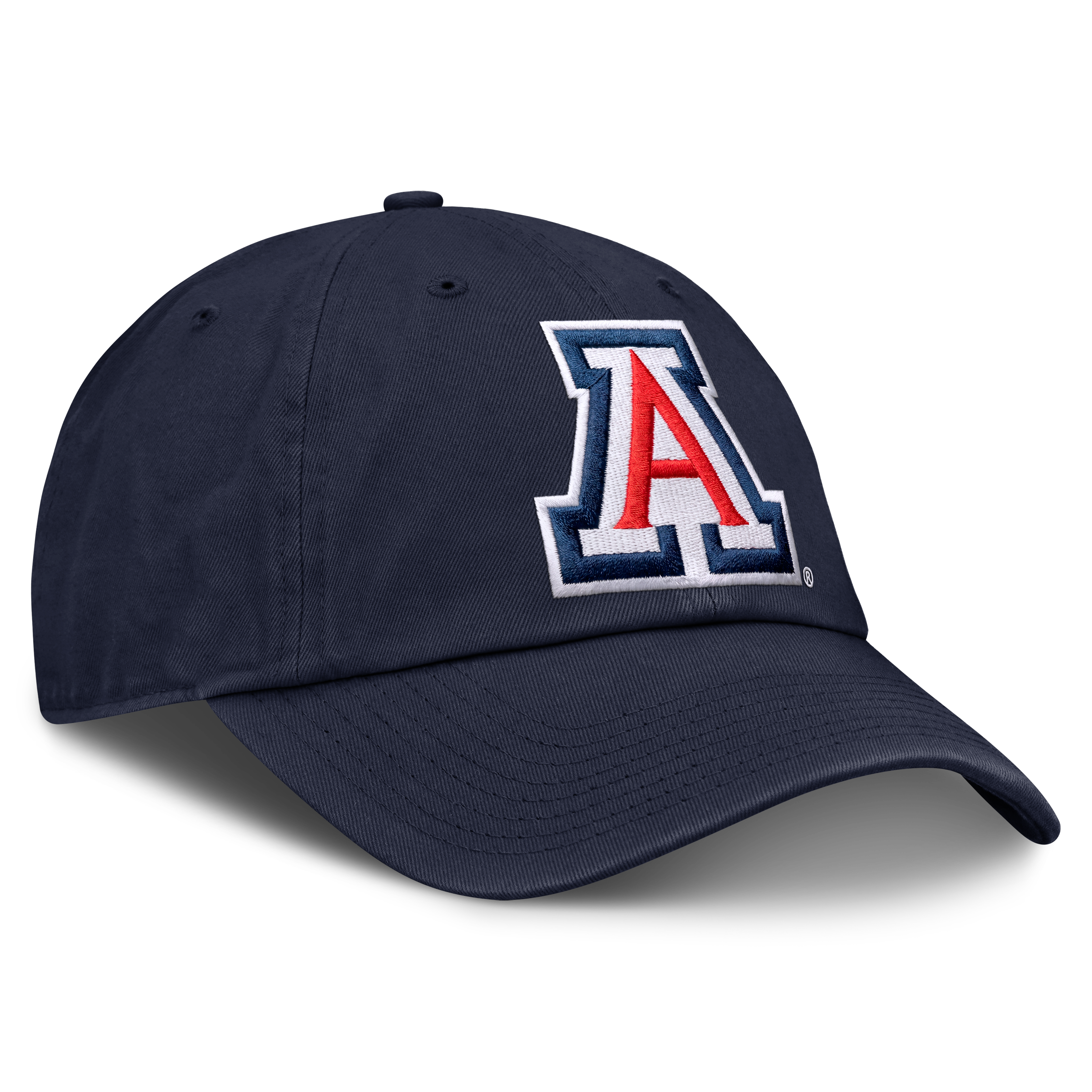 Casquette ajustable Nike Arizona Wildcats Club Dri-FIT bleu marine pour homme