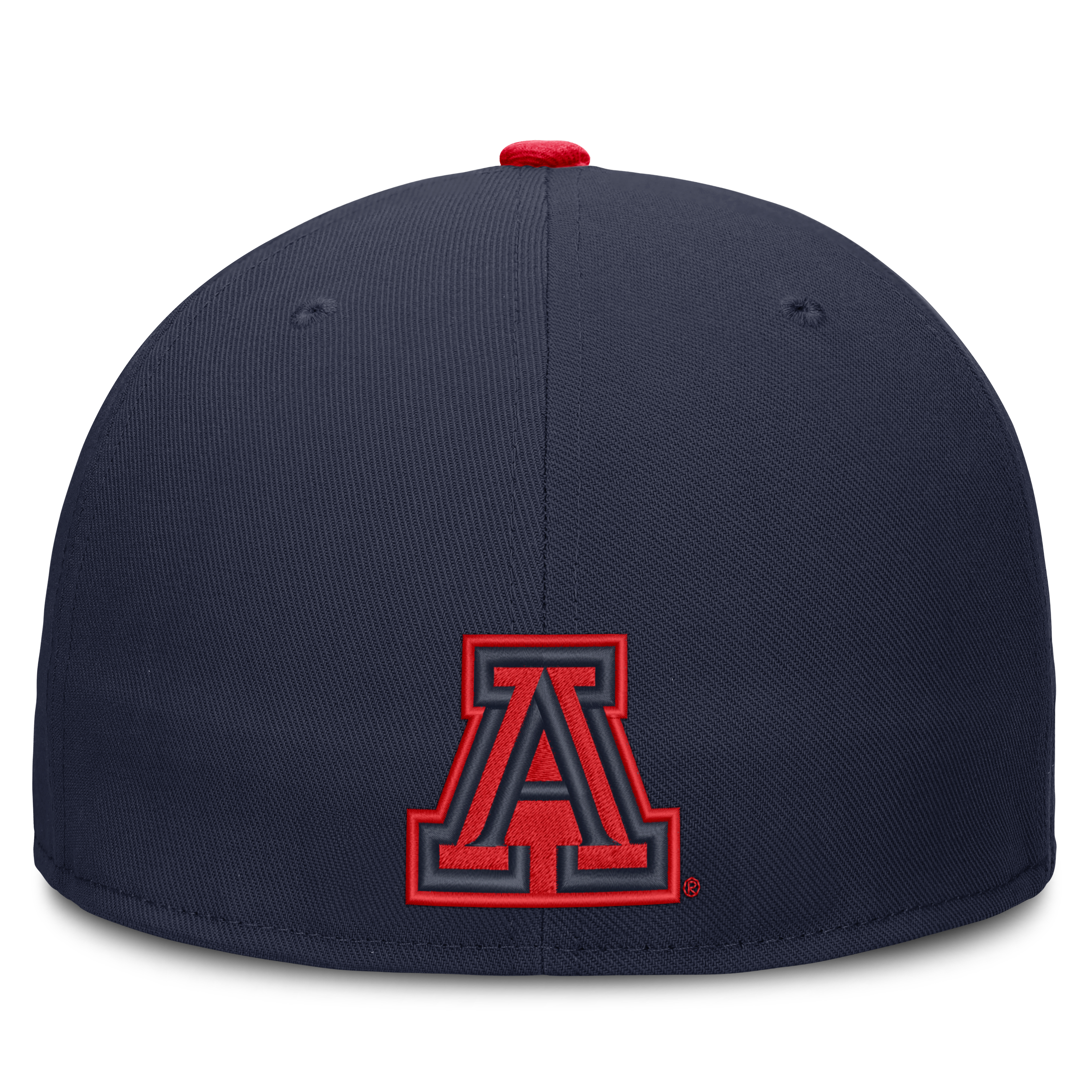 Casquette ajustée Nike Arizona Wildcats Dri-FIT Primetime Script bleu marine pour homme