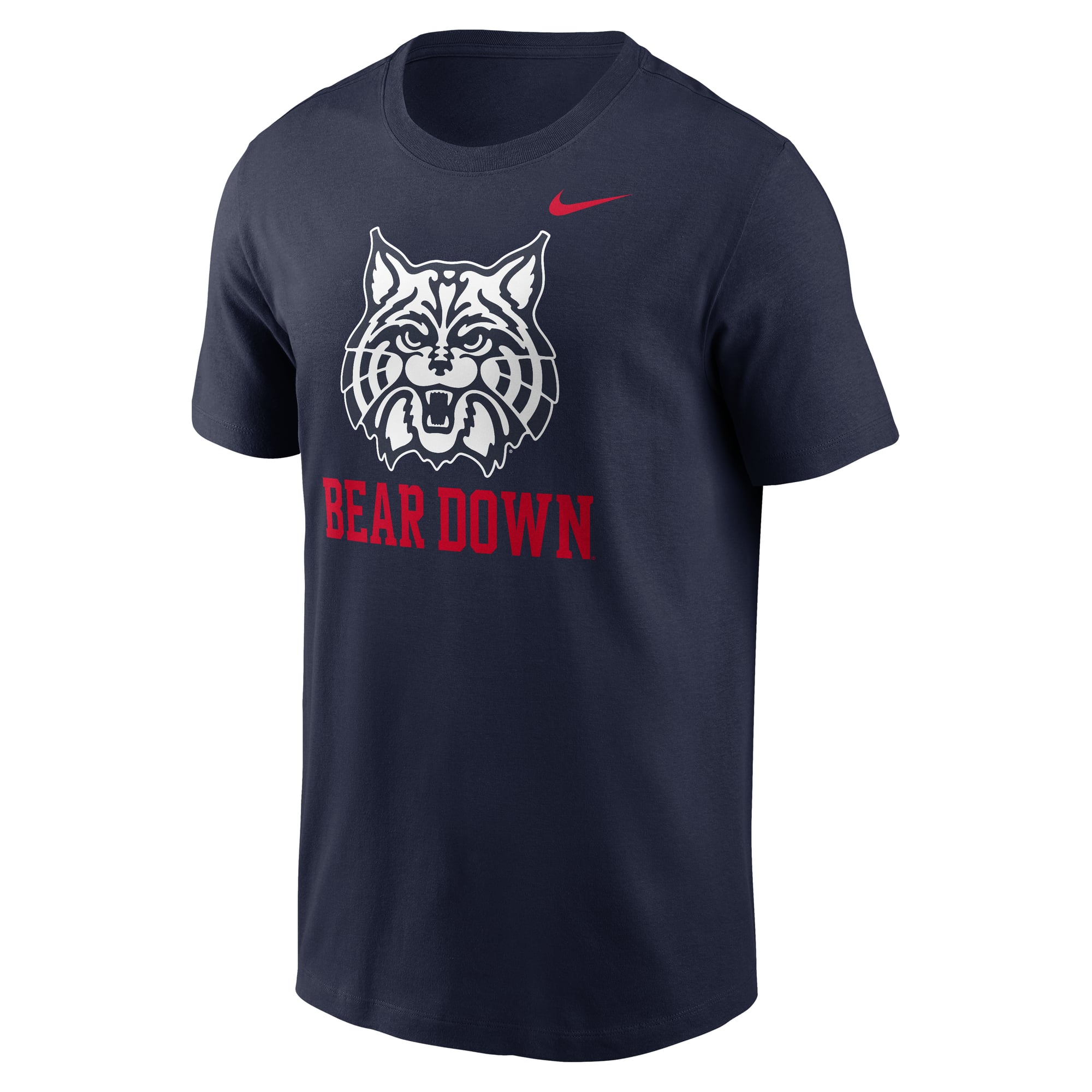 Men's Nike Navy Arizona Wildcats Primetime Logo Mantra T-Shirt