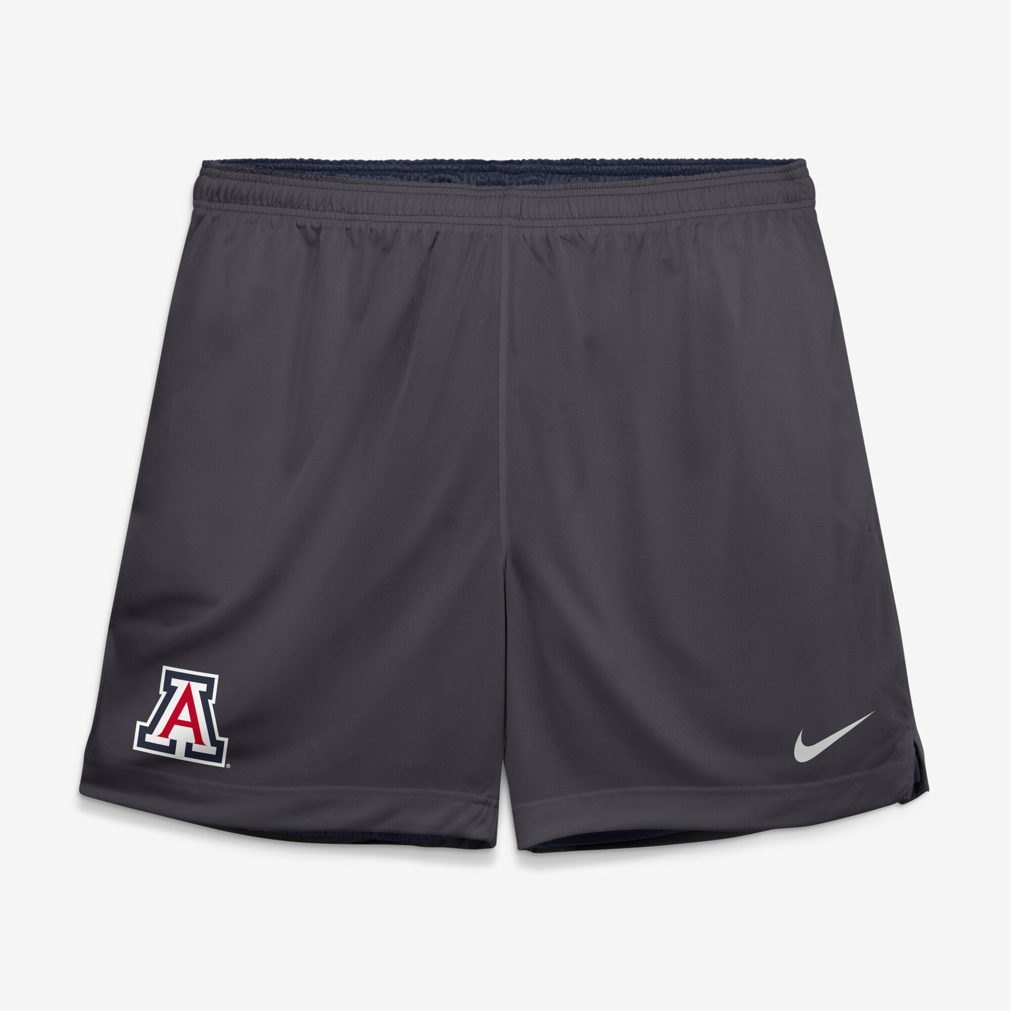 Men's Nike Navy/Anthracite Arizona Wildcats 2026 Sideline Standard Issue Reversible Dri-FIT Shorts