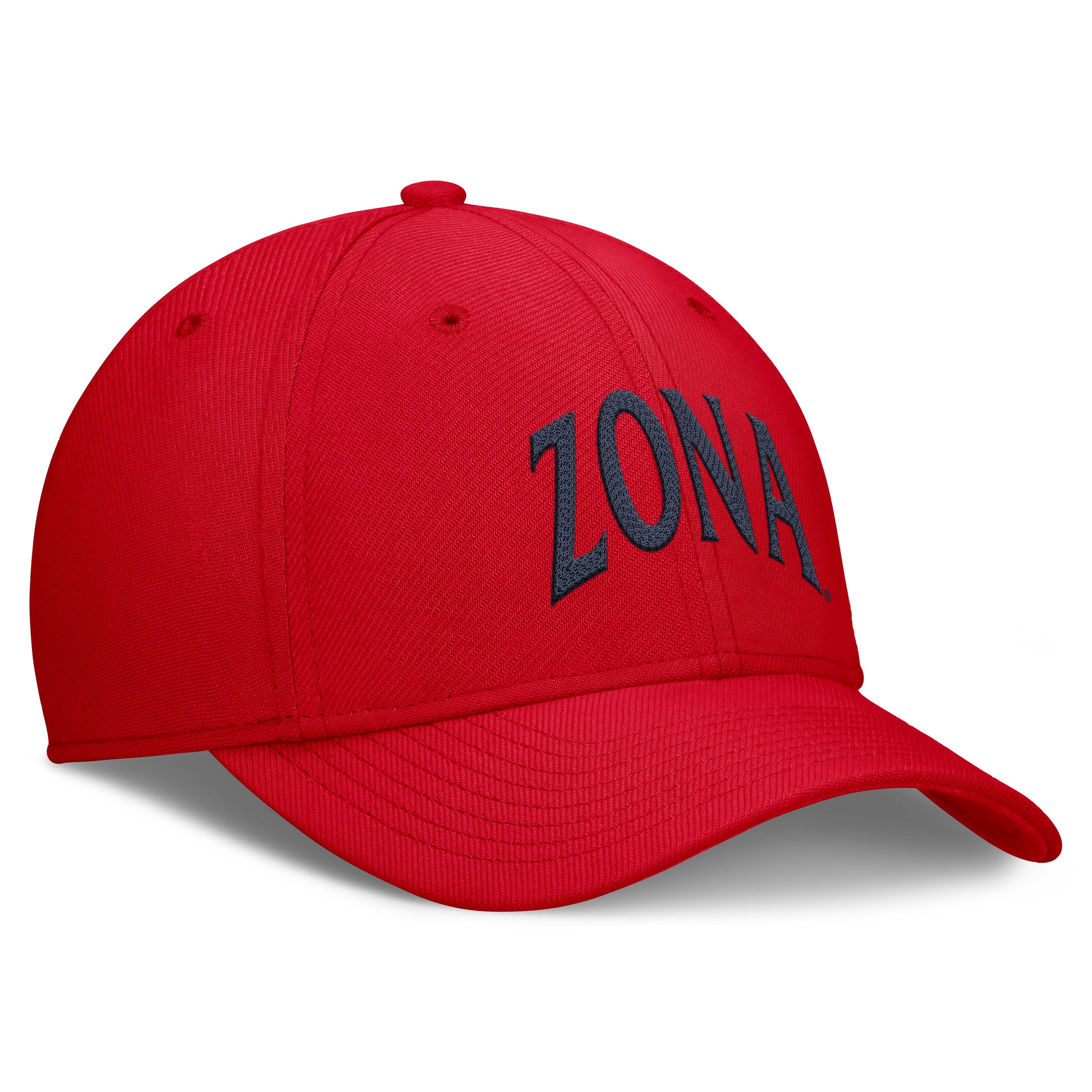 Casquette Nike rouge Arizona Wildcats Letter Rise SwooshFlex Dri-FIT pour homme