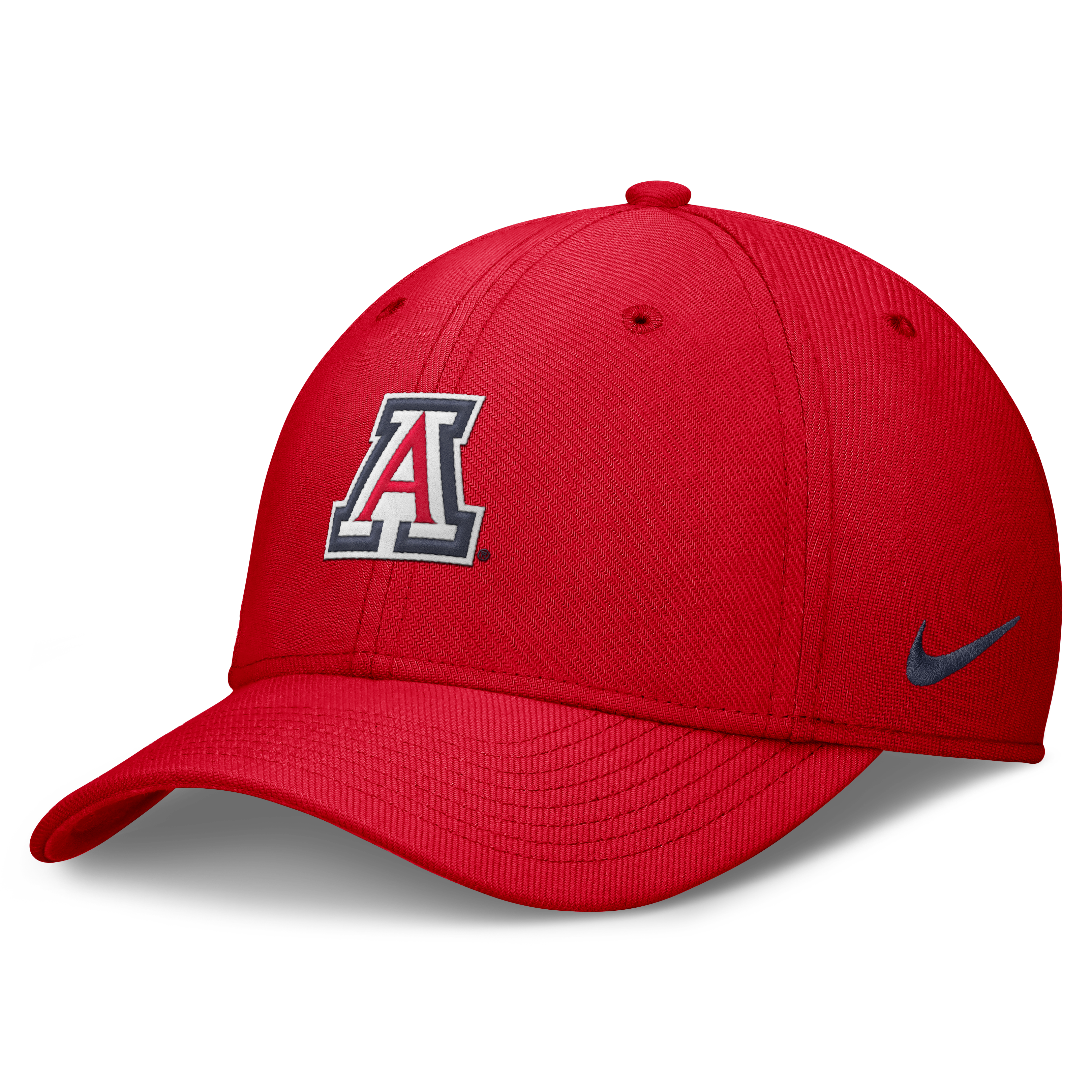 Men's Nike Red Arizona Wildcats Rise SwooshFlex Dri-FIT Hat