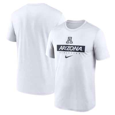 Arizona Wildcats Nike 2024 Sideline Legend Dri-FIT T-Shirt - White