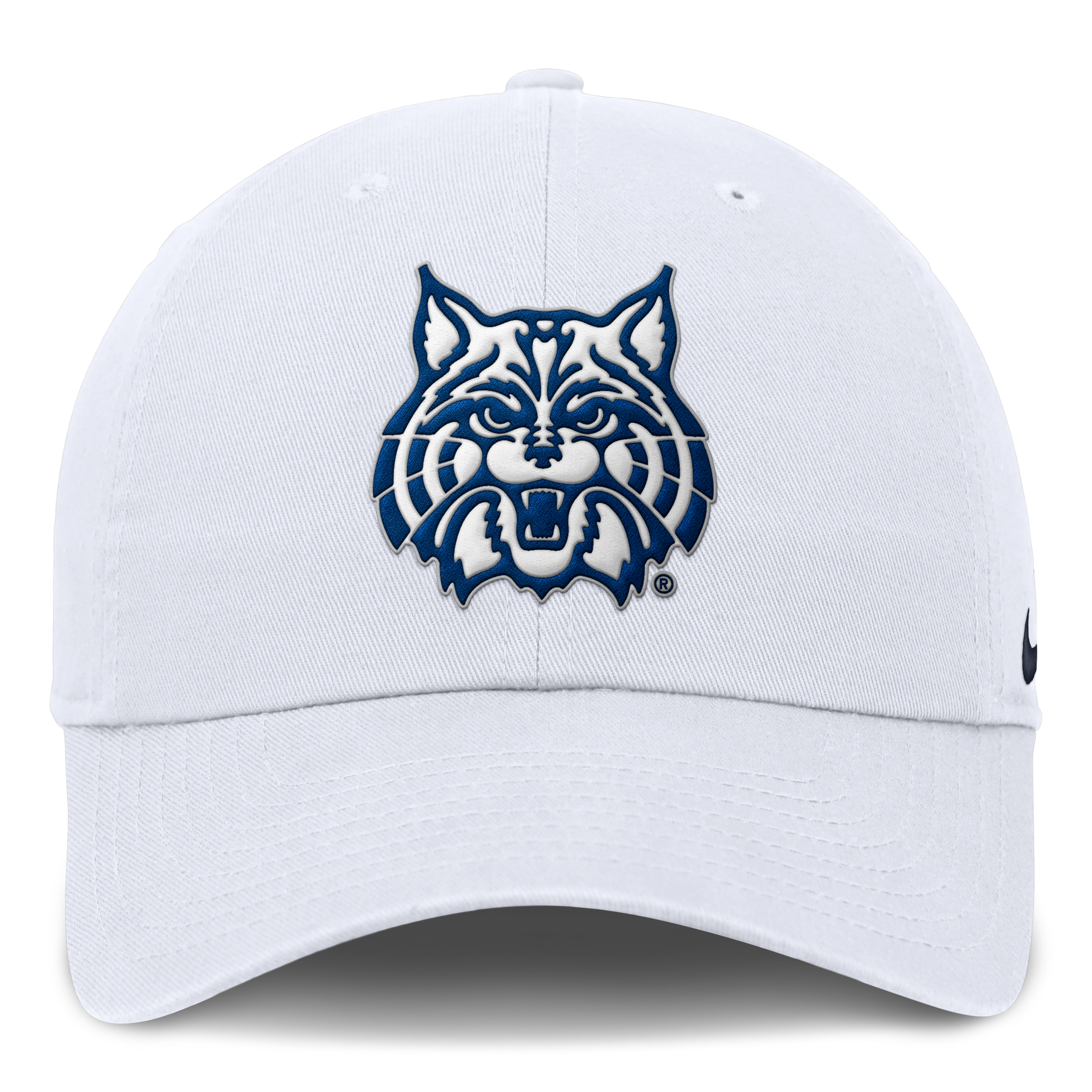 Men's Nike White Arizona Wildcats Club Dri-FIT Adjustable Hat