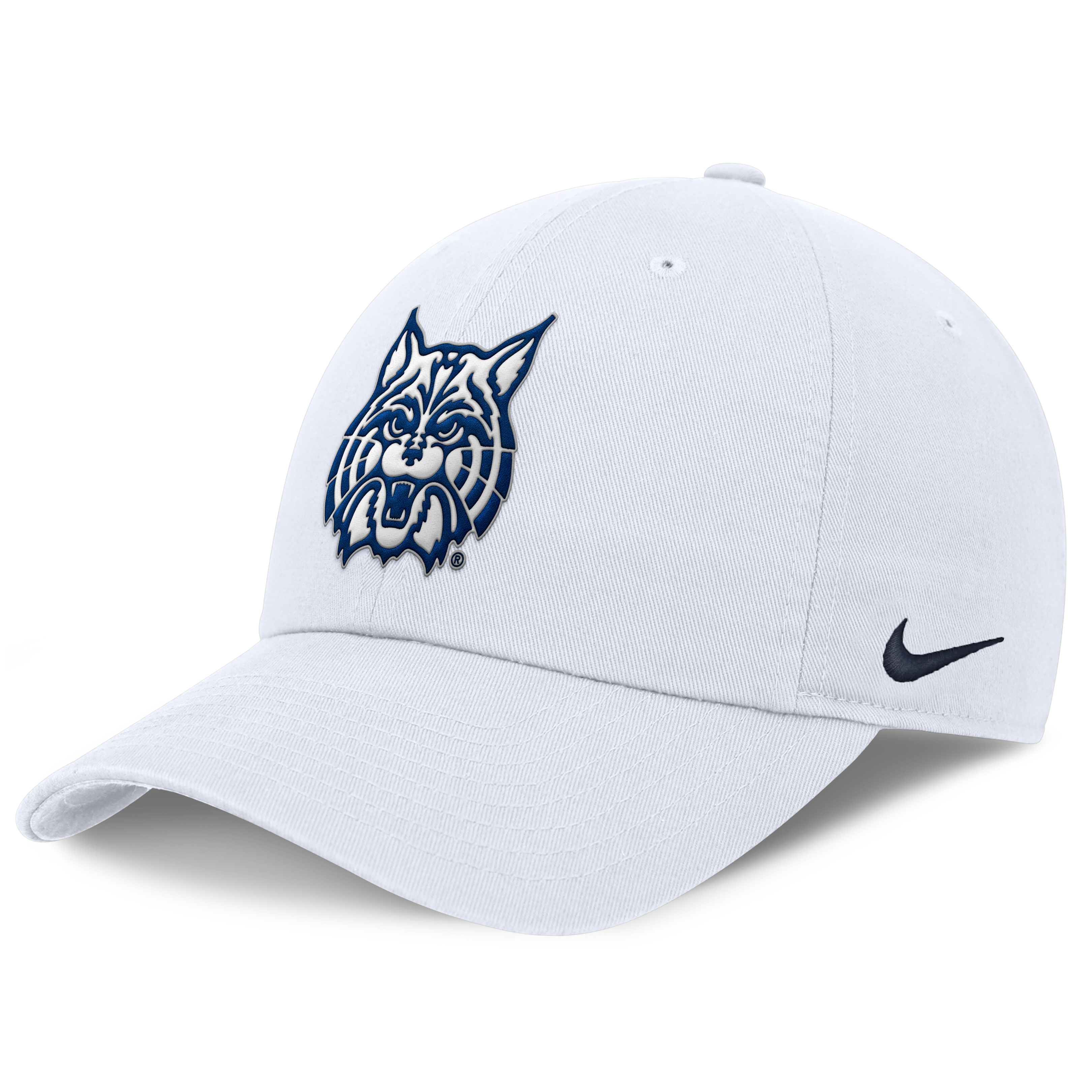 Men's Nike White Arizona Wildcats Club Dri-FIT Adjustable Hat