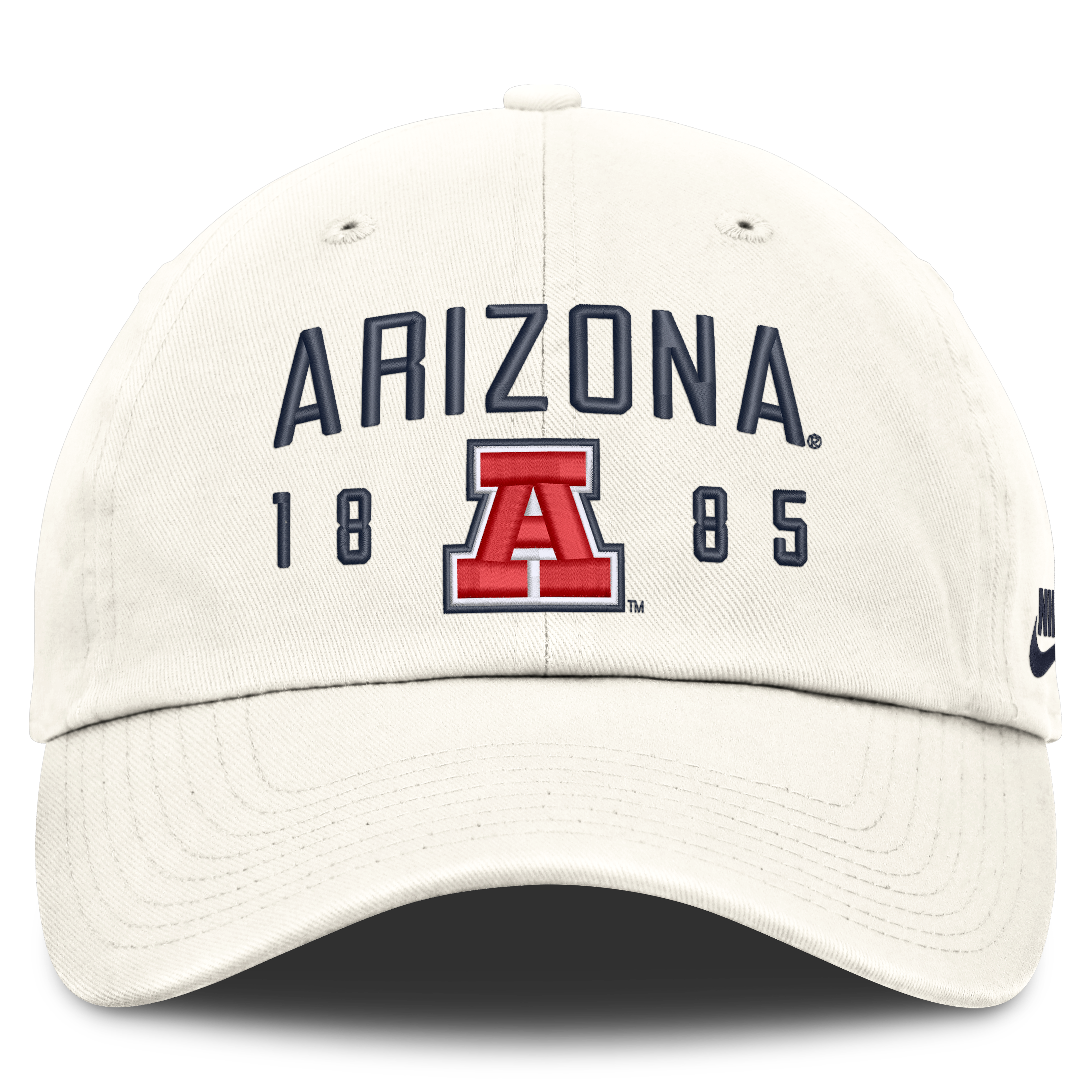 Casquette ajustable Nike Arizona Wildcats Legacy Letter & Location Club blanche pour homme