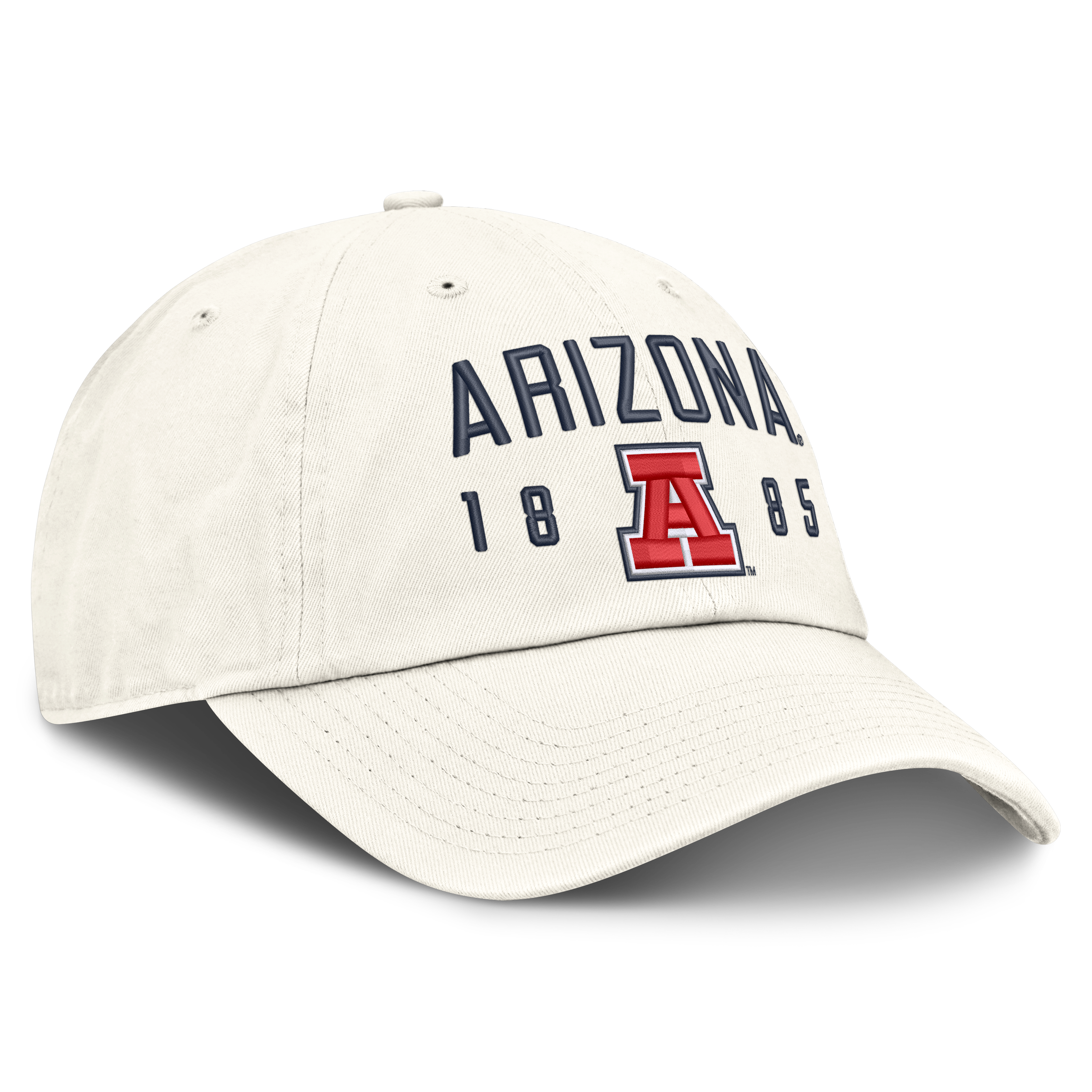 Casquette ajustable Nike Arizona Wildcats Legacy Letter & Location Club blanche pour homme