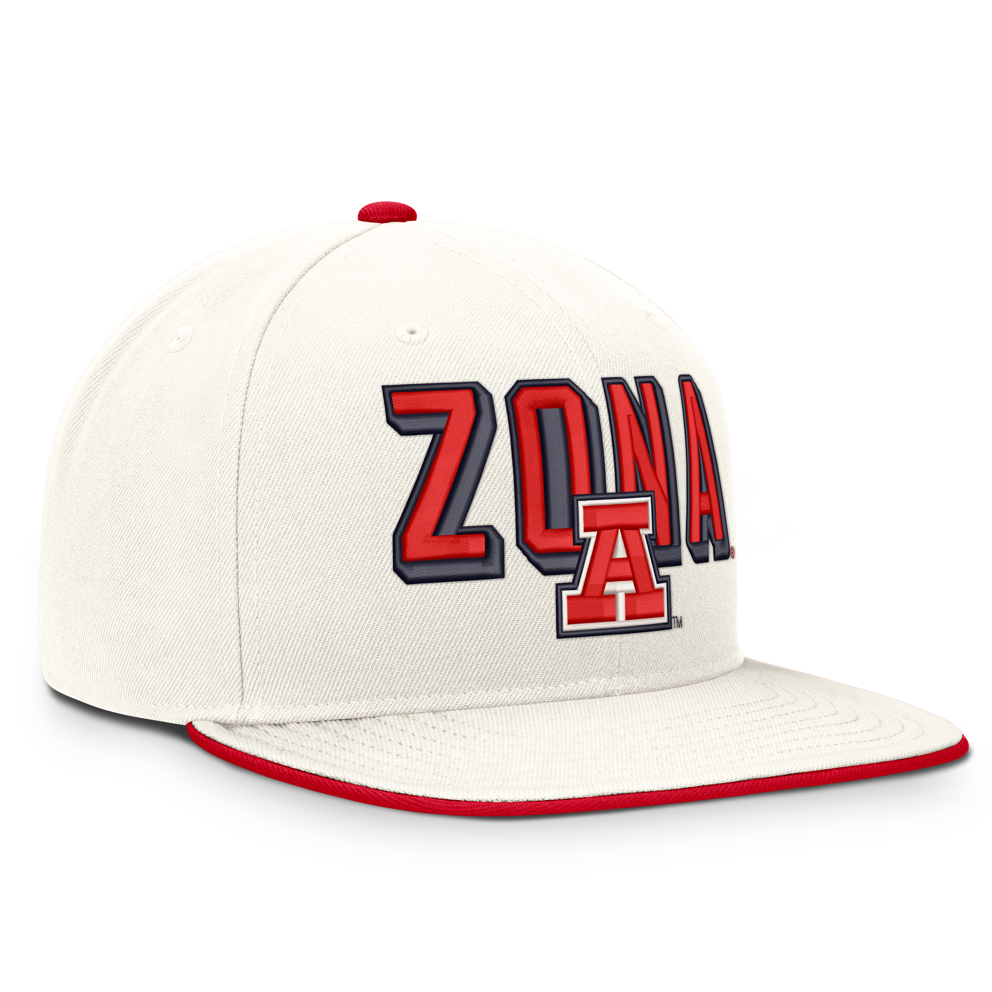 Casquette snapback Nike Pro blanche Arizona Wildcats Legacy Letter & Mascot pour homme