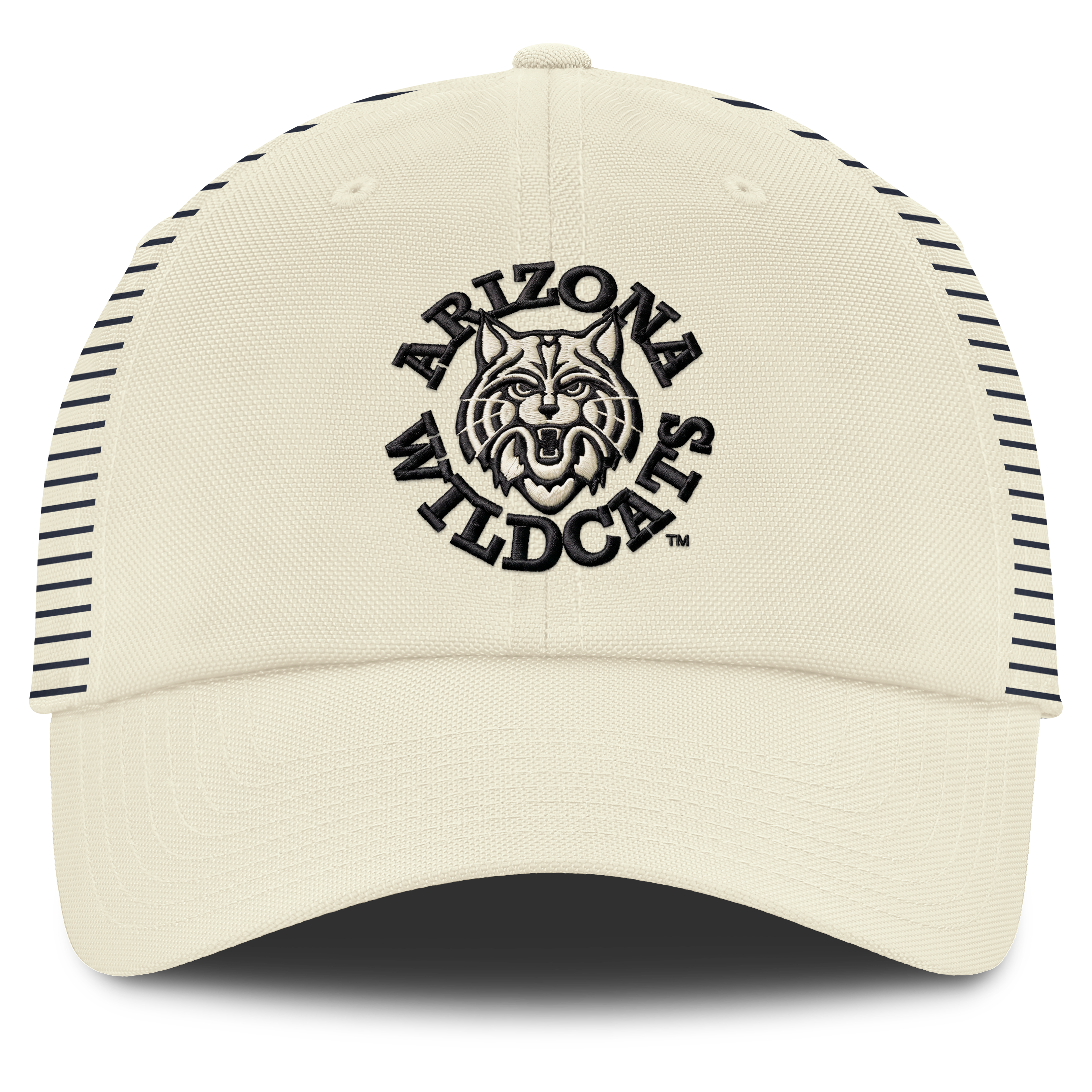 Casquette Nike Arizona Wildcats Vault Logo Stripe Club Dri-FIT blanche pour homme