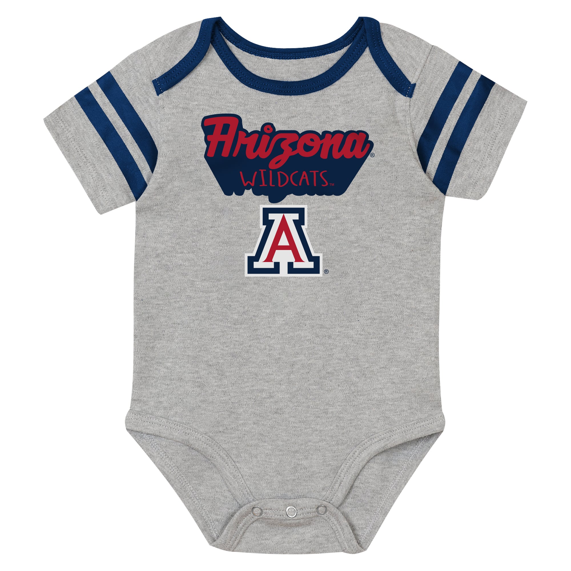Newborn Outerstuff Navy Arizona Wildcats Star Player Three-Piece Bodysuit Set