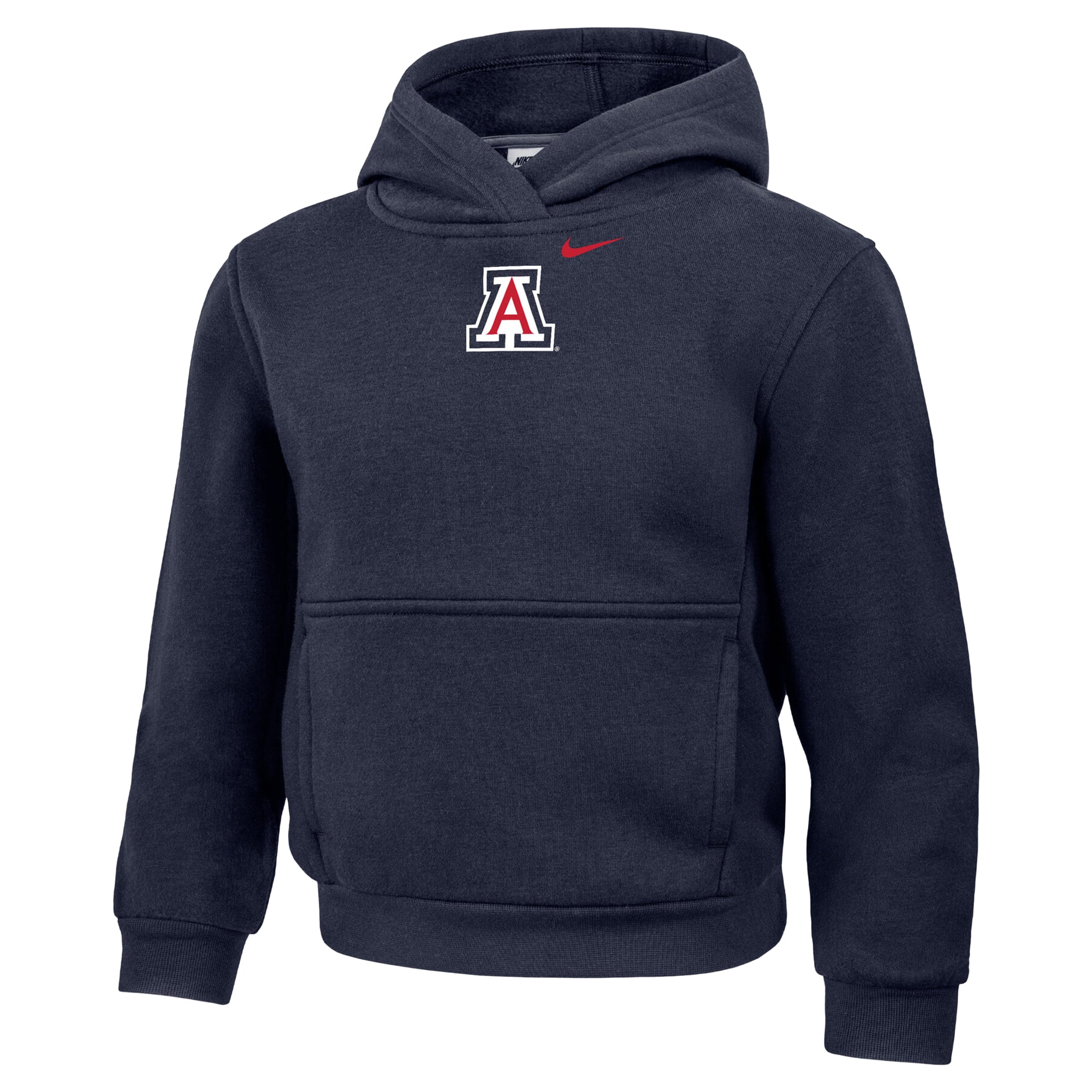 Sweat à capuche Nike Core bleu marine Arizona Wildcats pour tout-petit