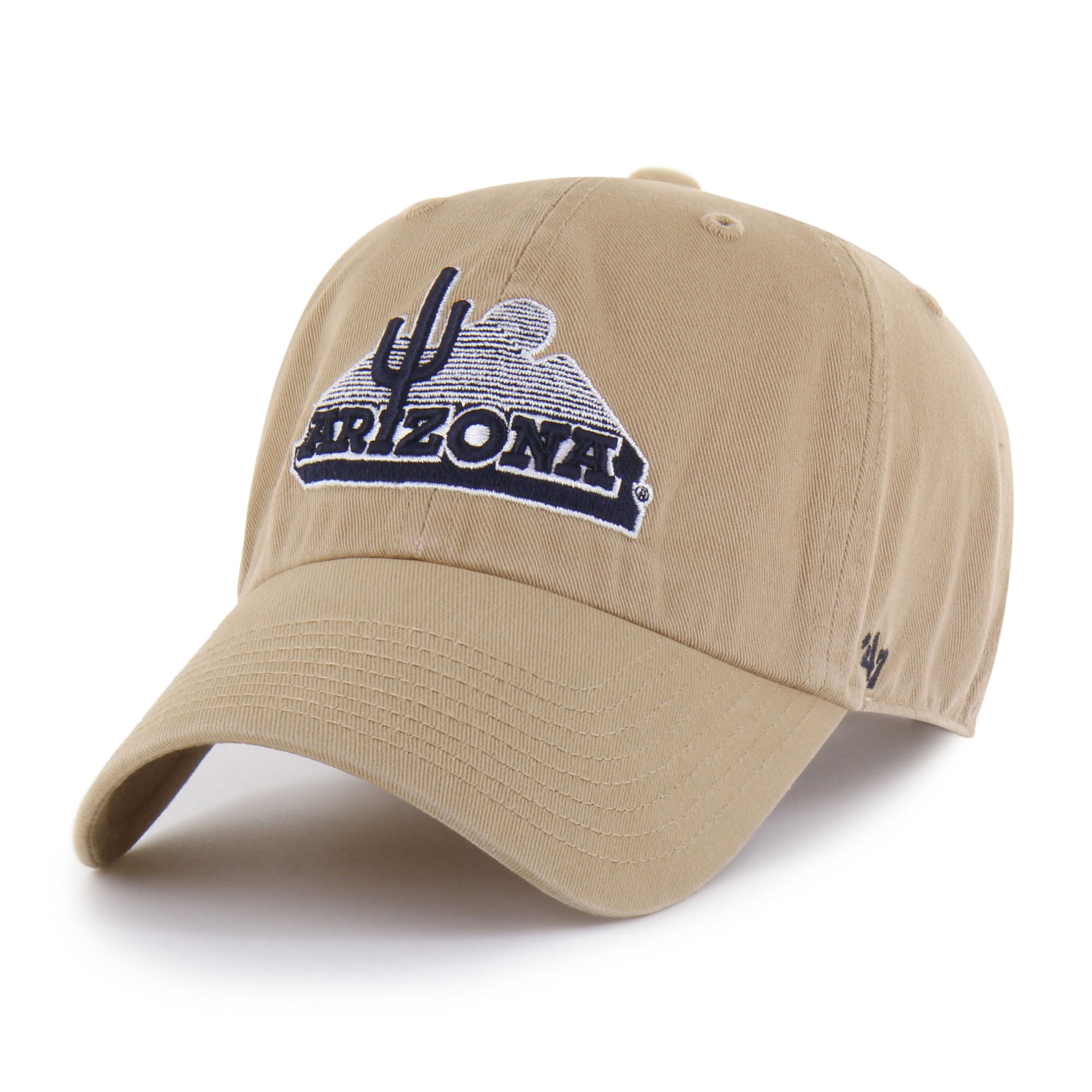 Unisex '47 Arizona Wildcats White Clean Up Adjustable Hat